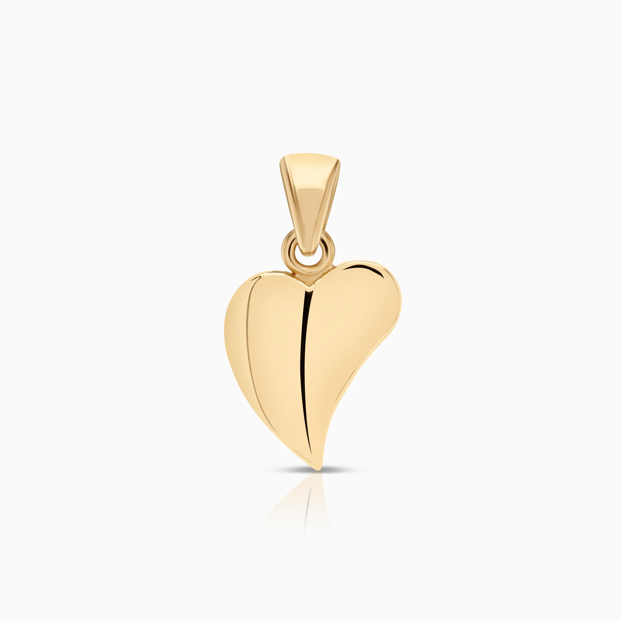 Heart pendant 3.27g 18K gold