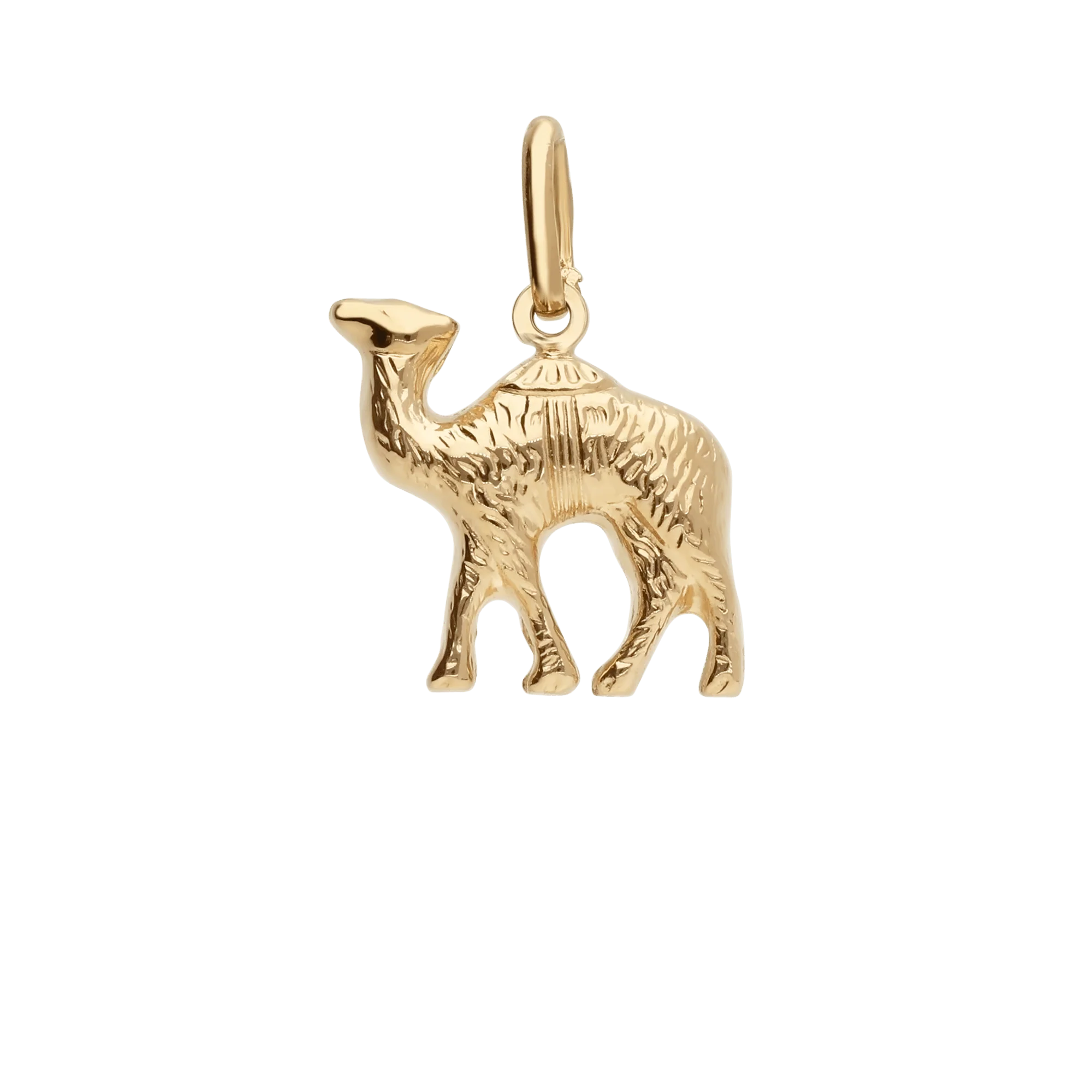 Camel pendant 1.08g 18K gold - Image 2