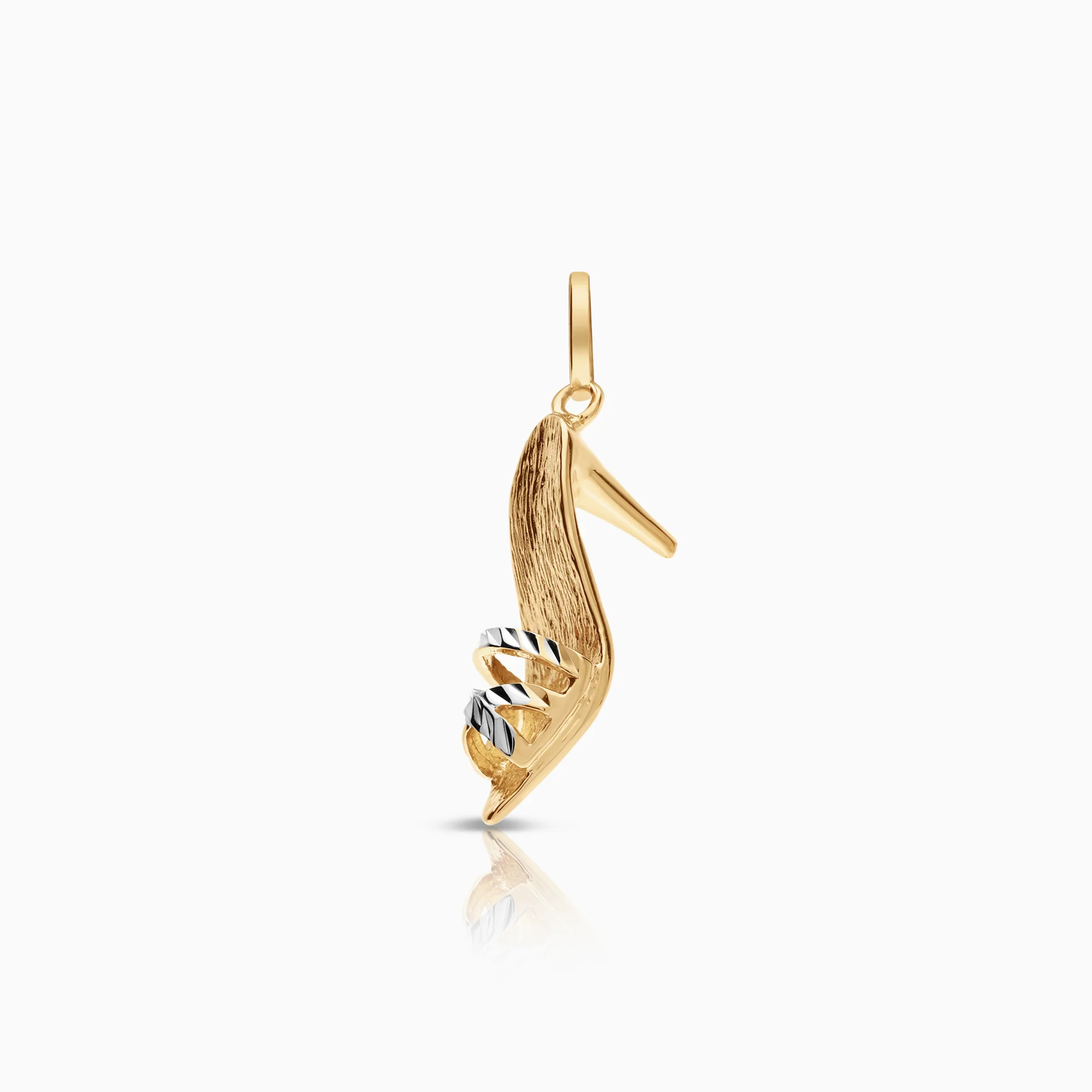 Pendant high heel 2.16g 18K gold