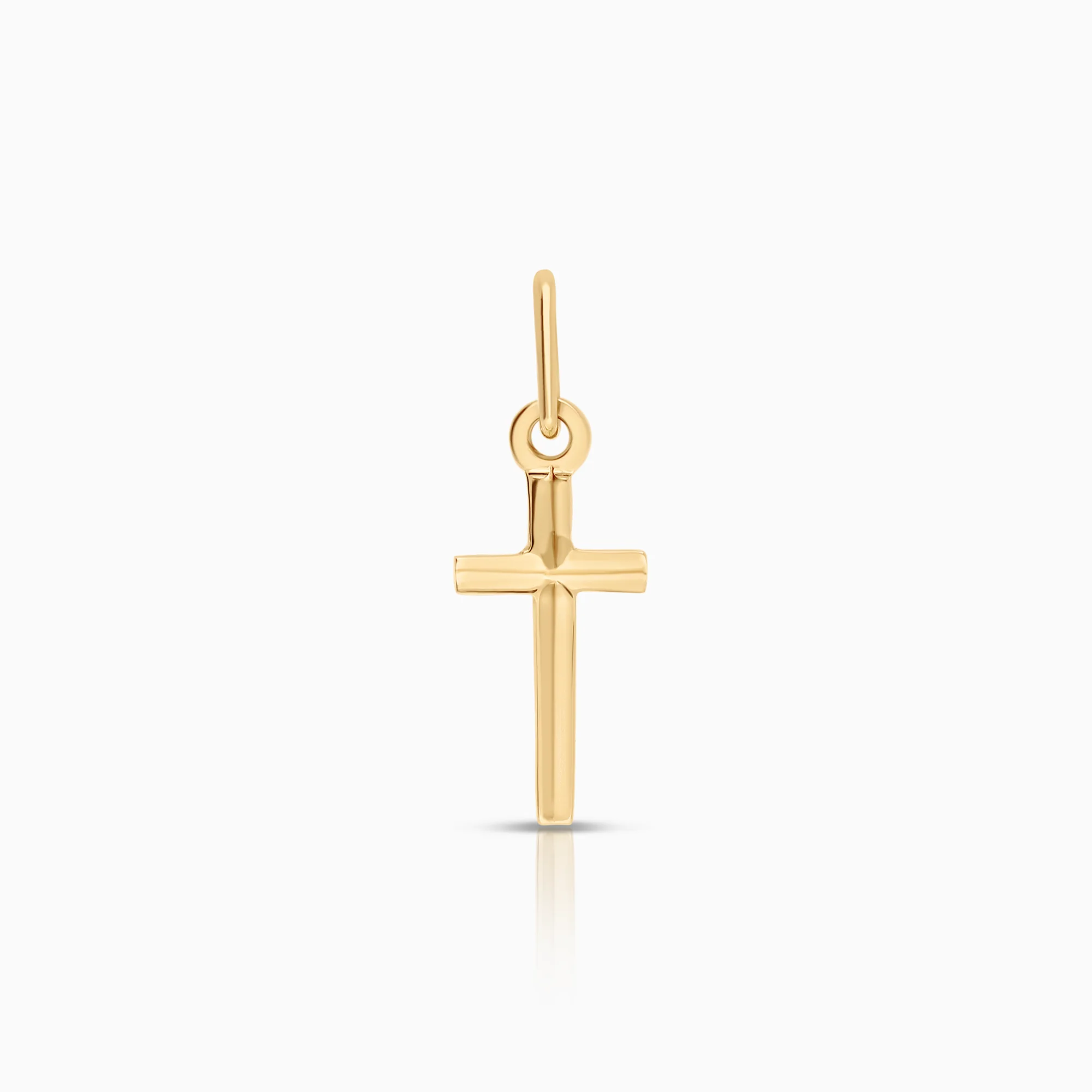 Cross pendant 0.31g 18K gold