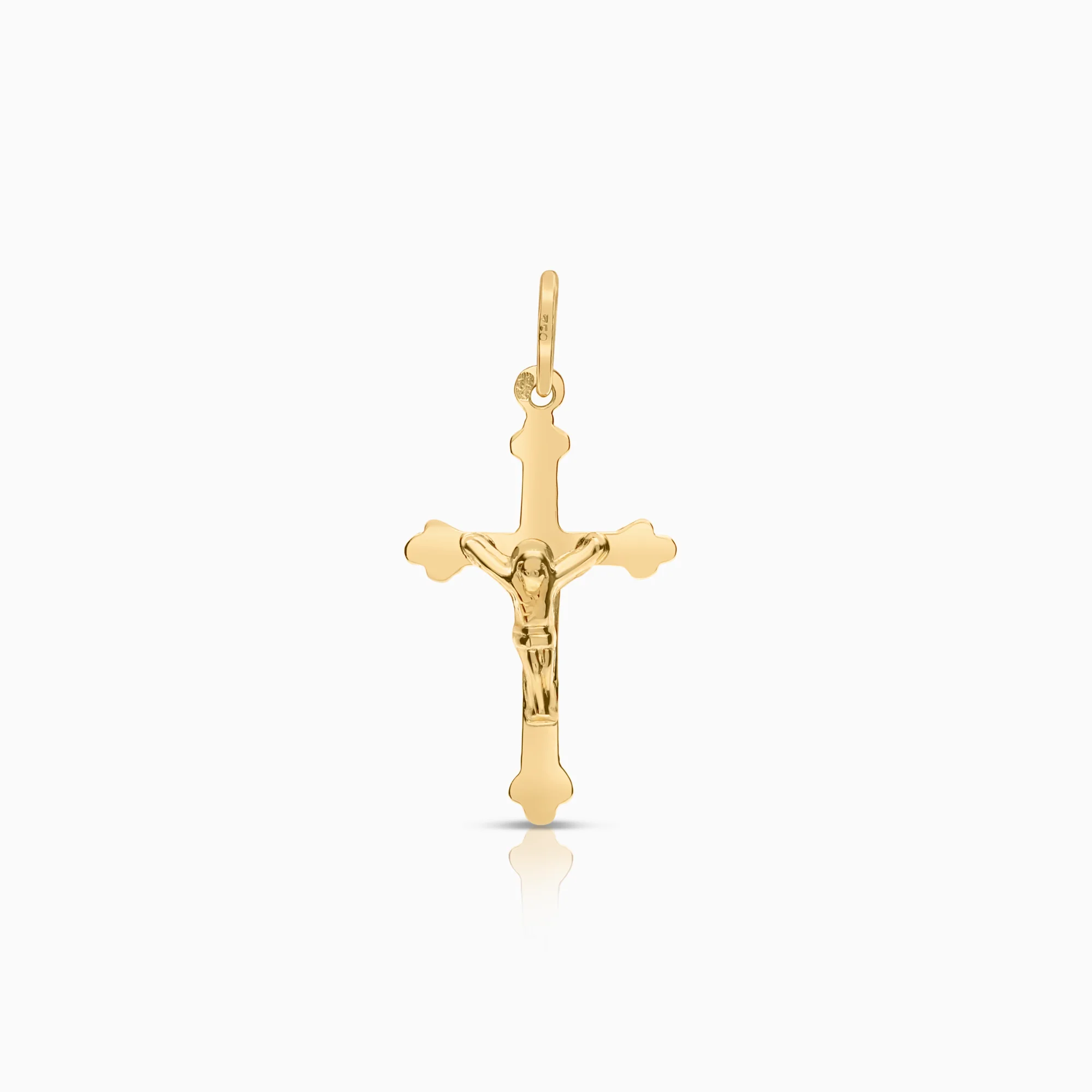 Cross pendant 0.37g 18K gold
