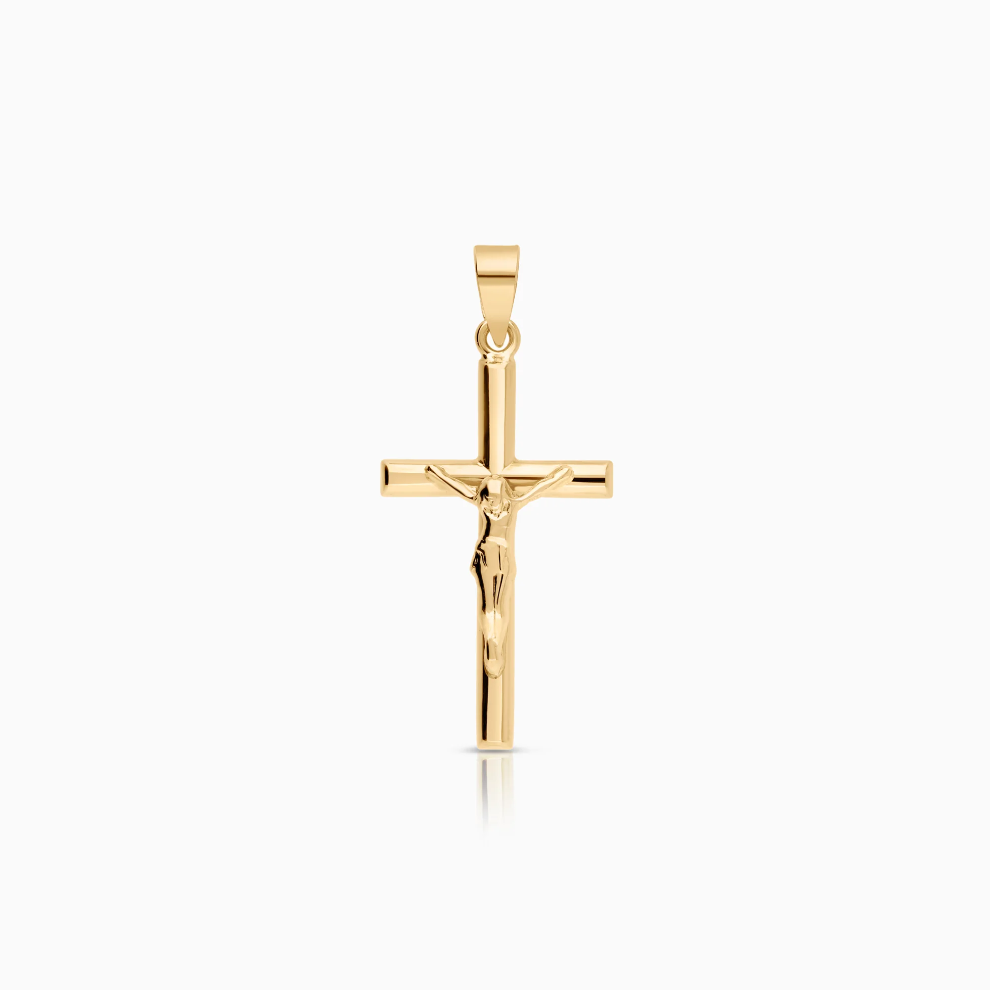 Pendant cross 0.60g 18K gold