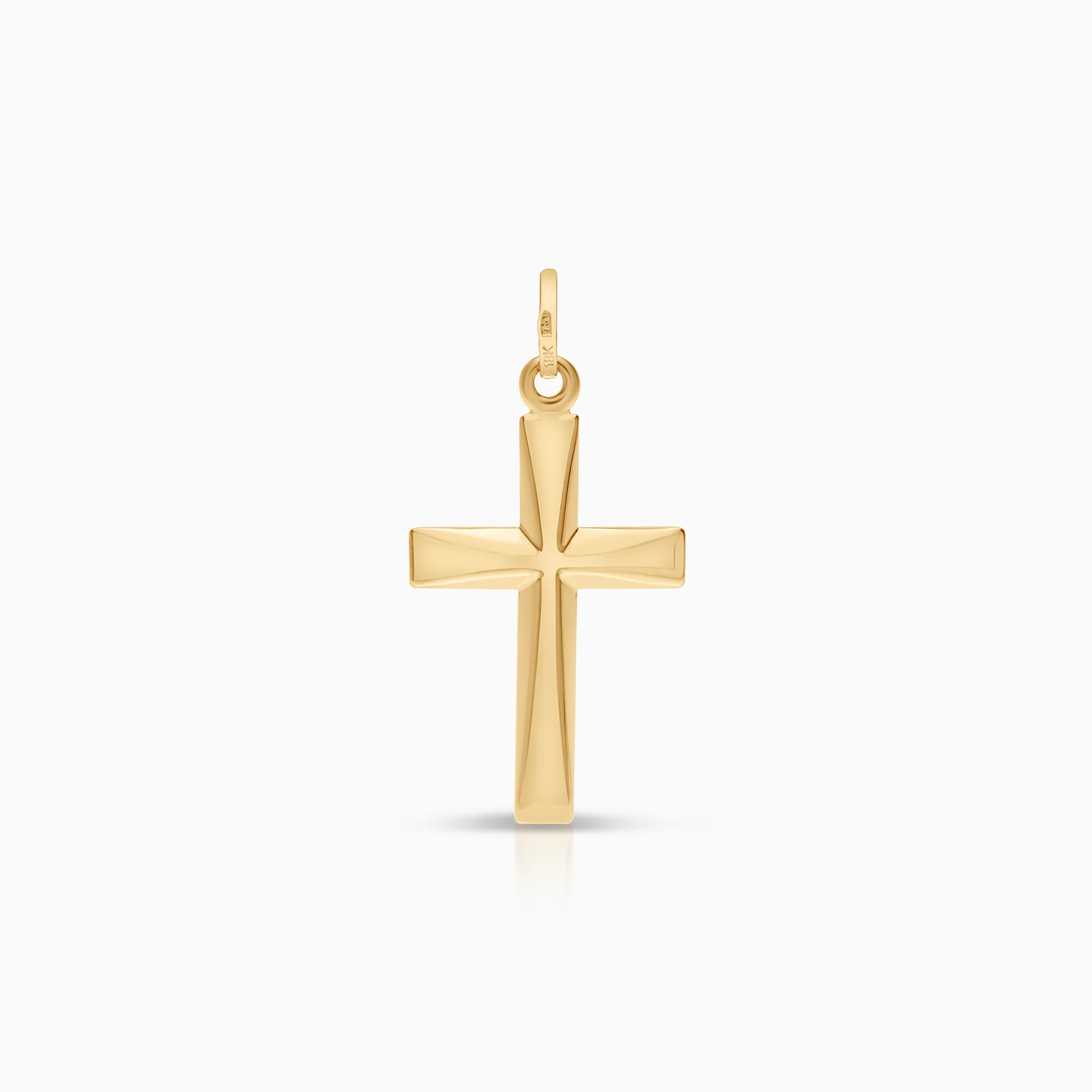 Cross pendant 0.67g 18K gold
