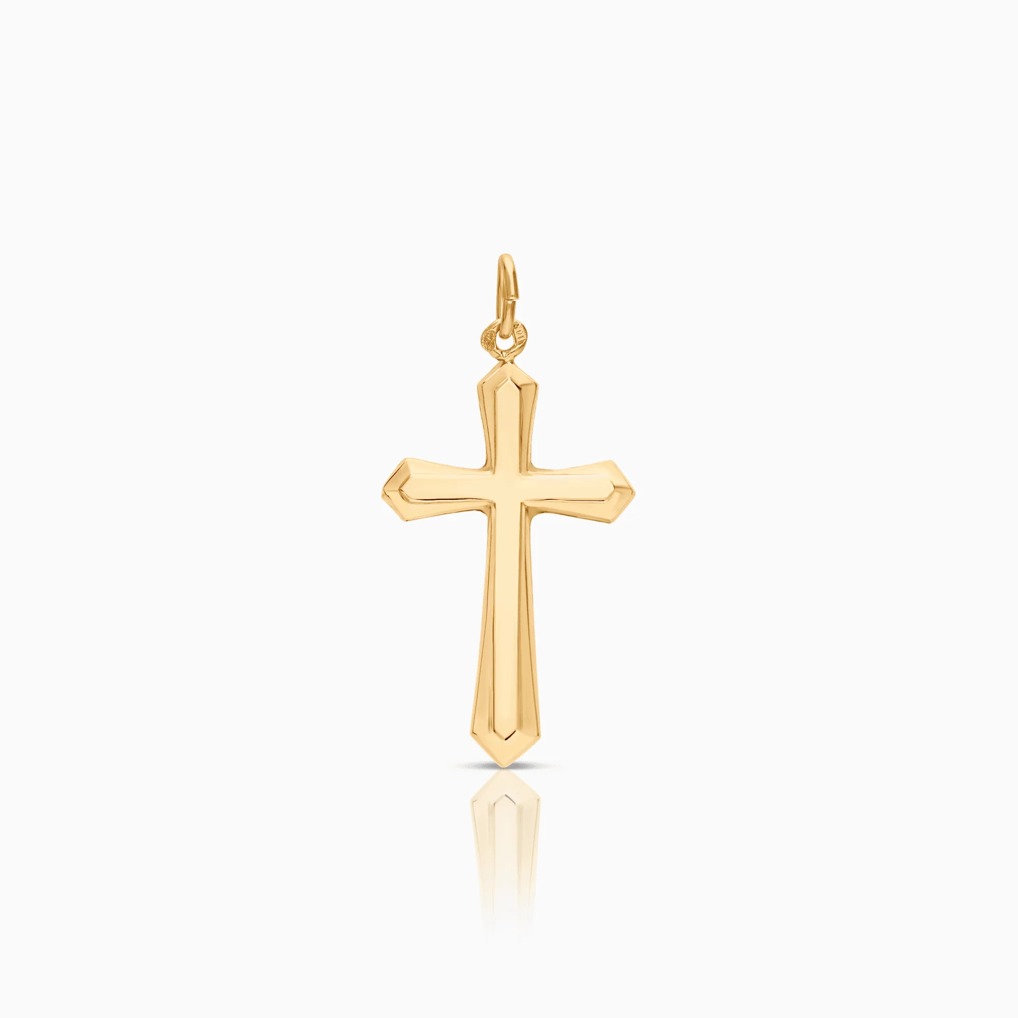 Pendant cross 0.47g 18K gold