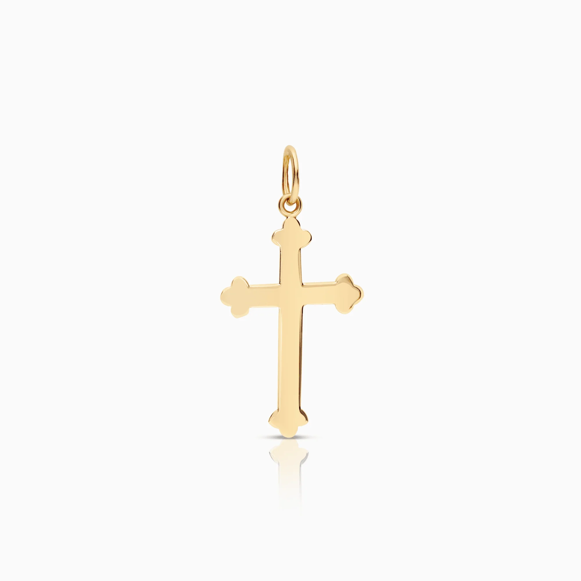Cross pendant 0.51g 18K gold