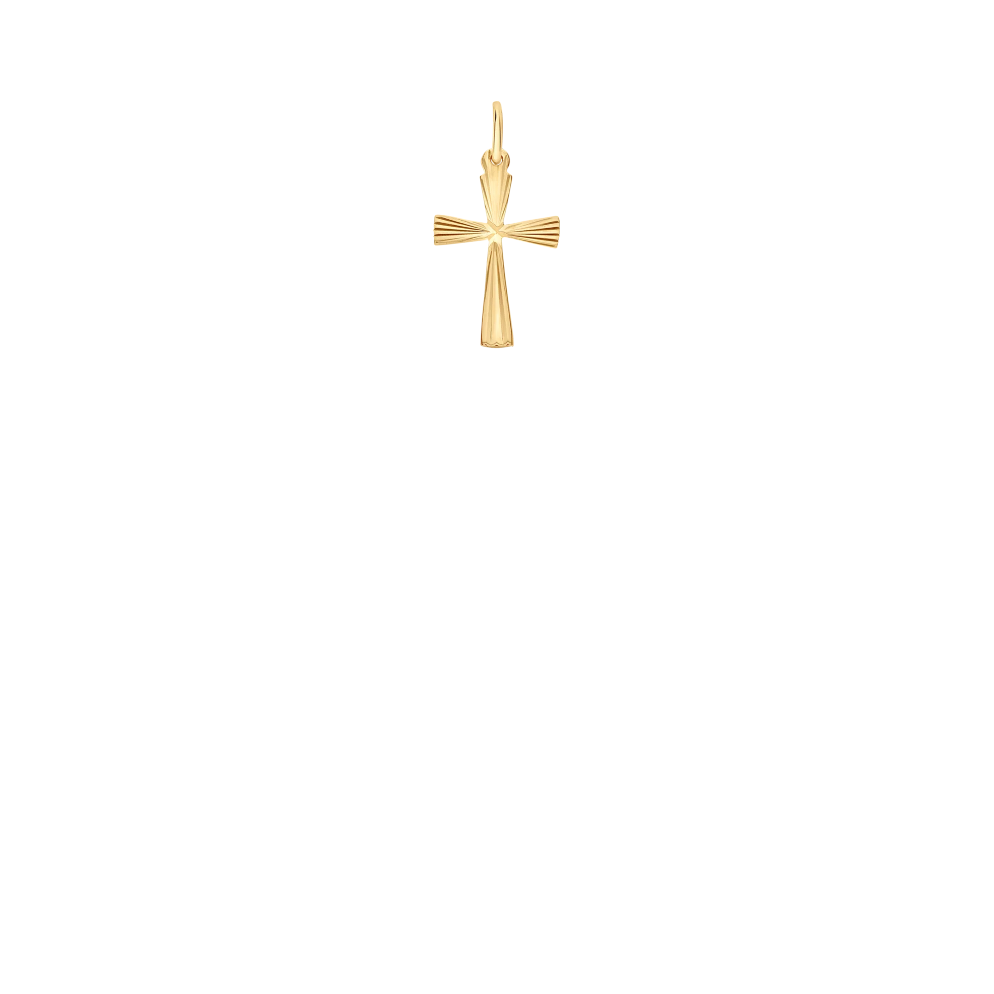 Pendant cross 0.54g 18K gold - Image 2