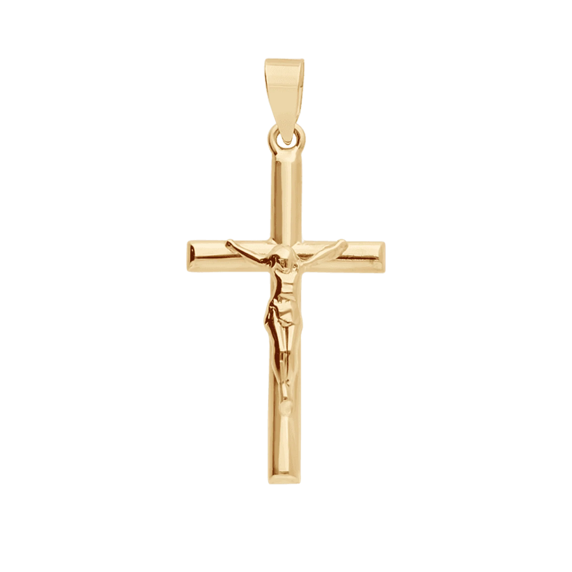 Cross pendant 0.62g 18K gold - Image 2