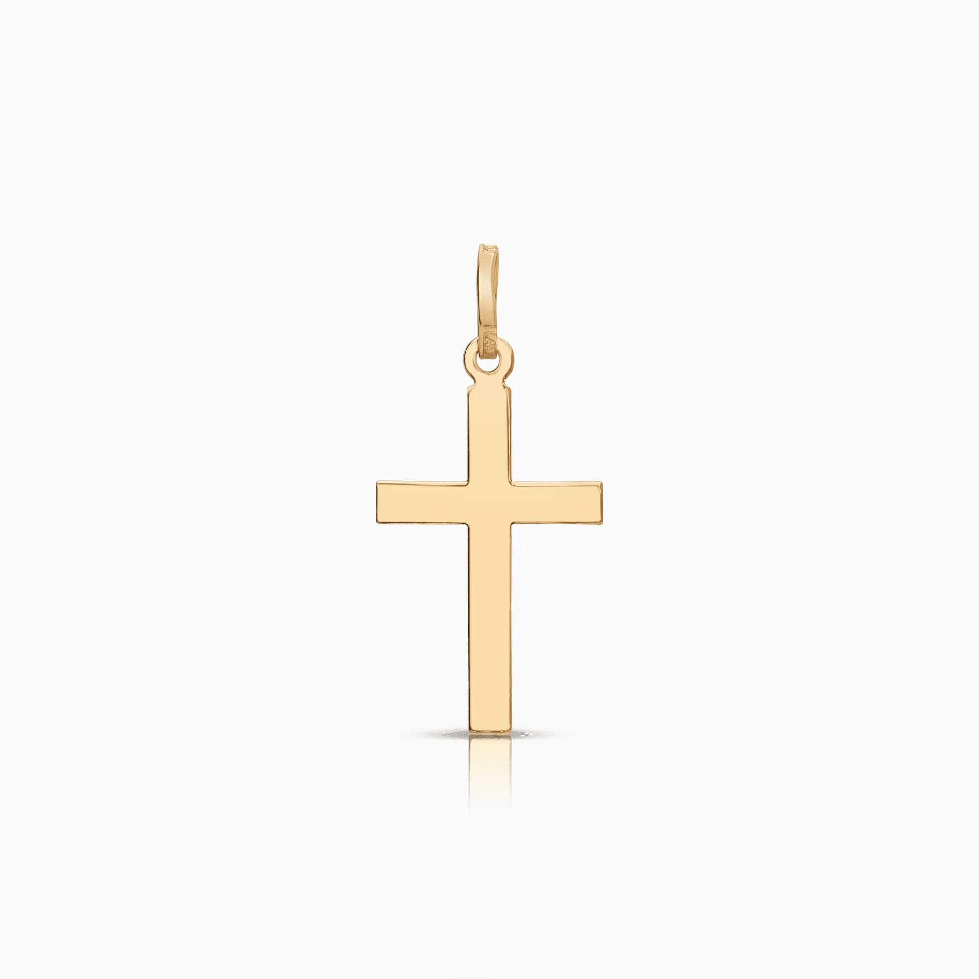 Cross pendant 0.62g 18K gold