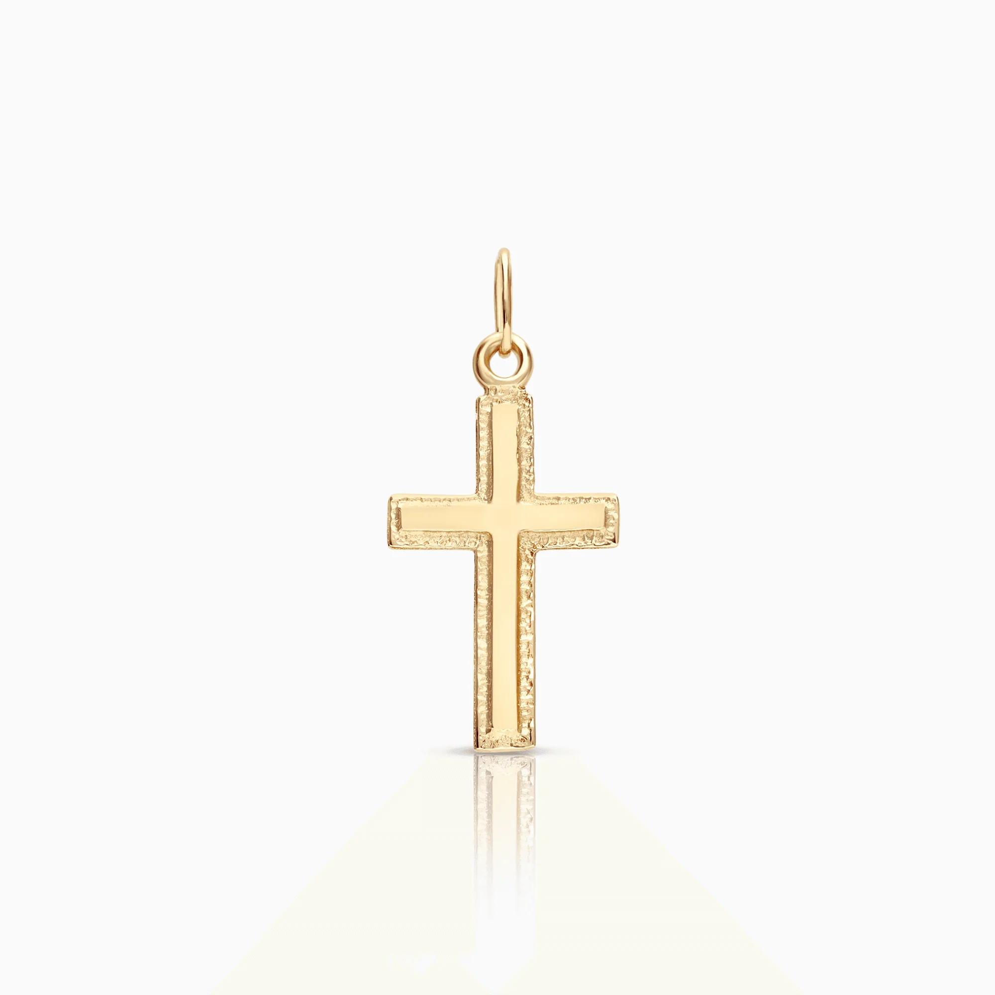 Pendant cross 0.75g 18K gold
