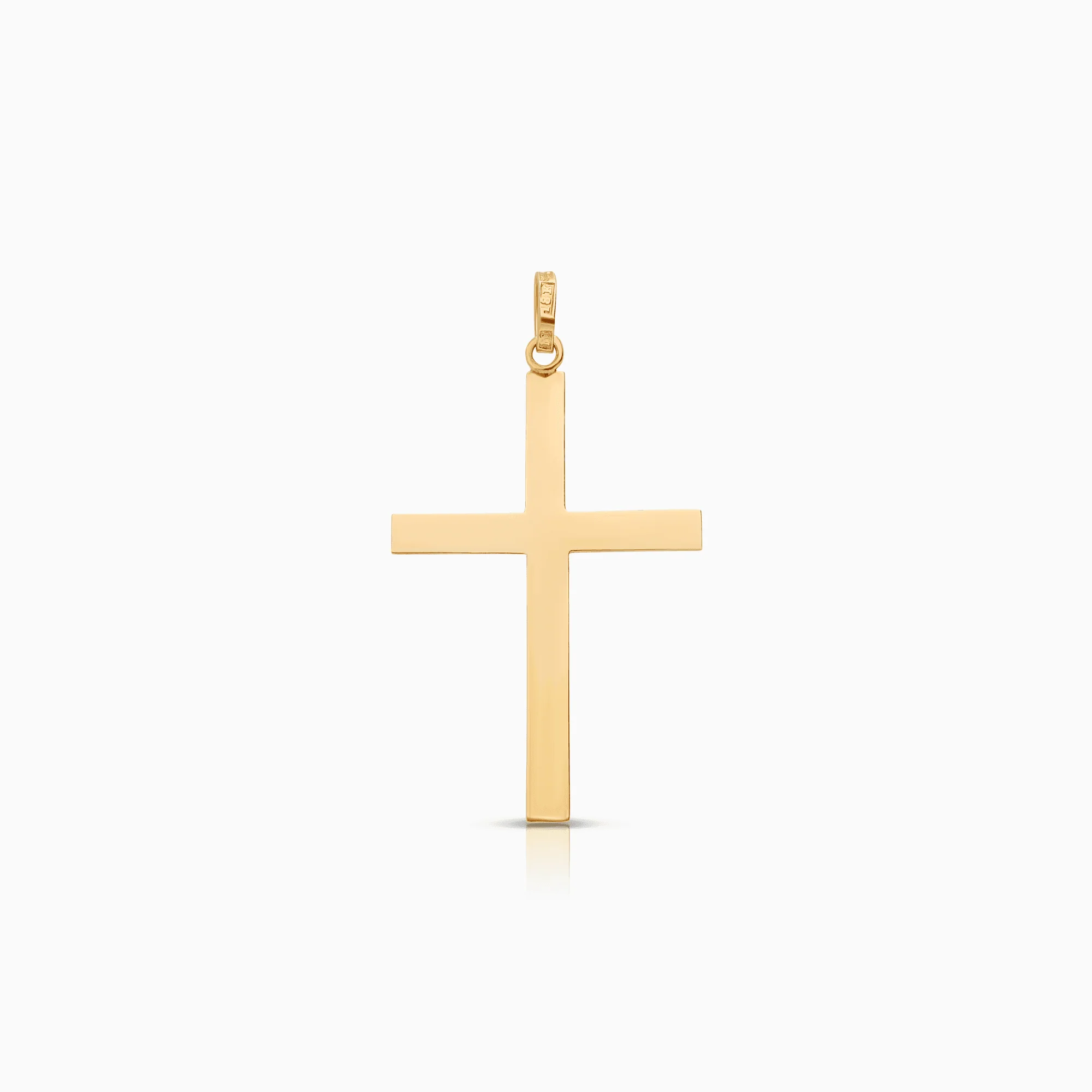 Cross pendant 1.23g 18K gold