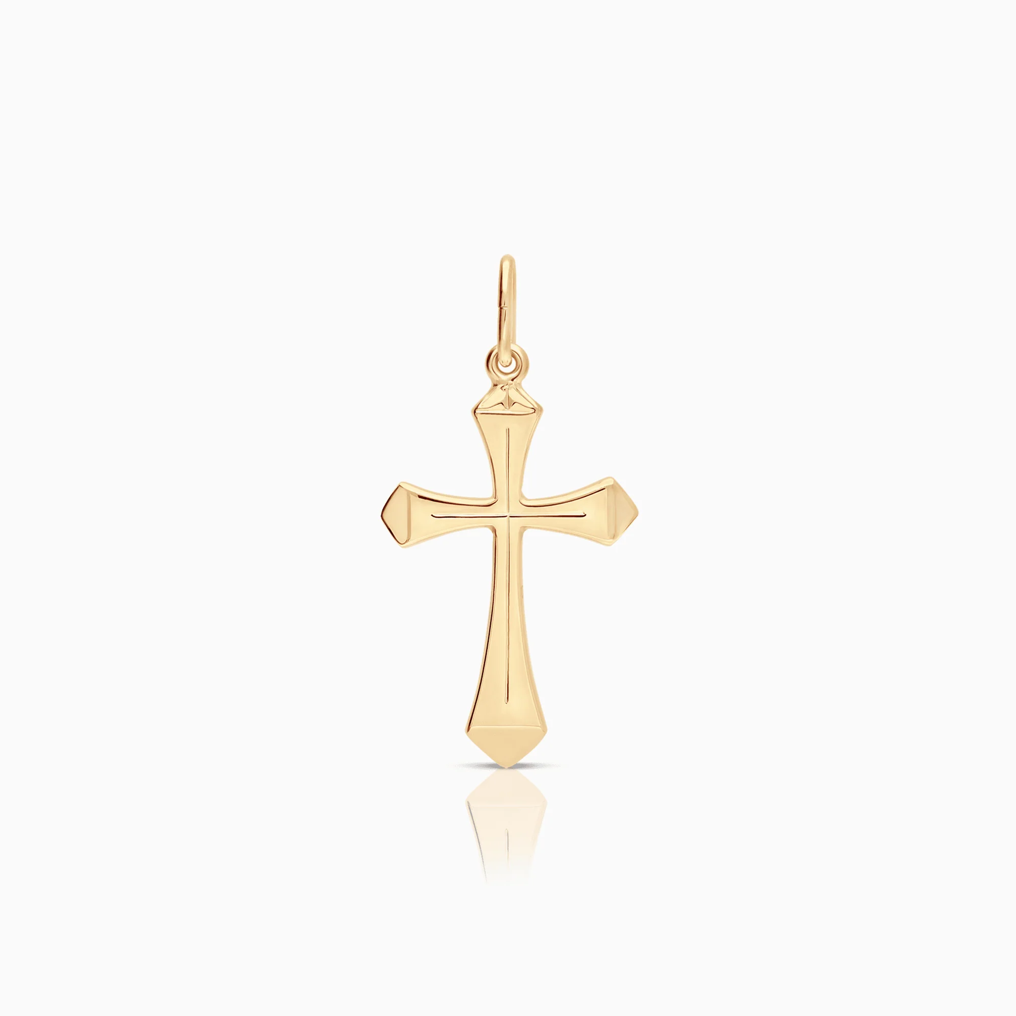 Cross pendant 1.90g 18K gold