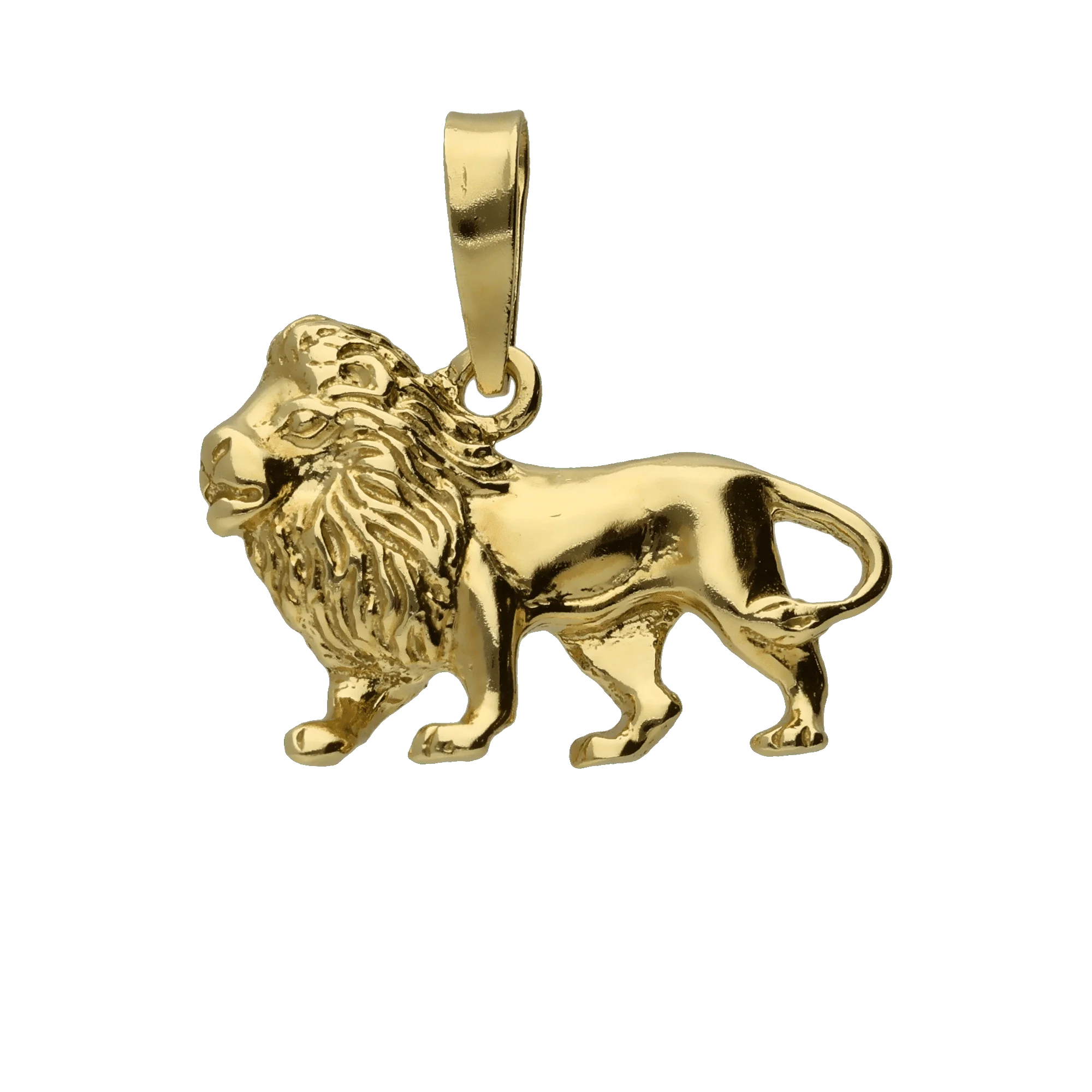 Lion pendant 2.48g 18K gold - Image 2