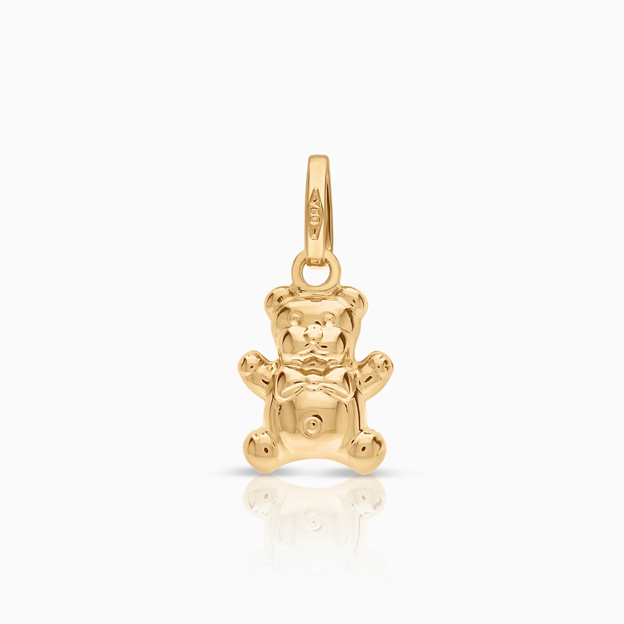 Pendant teddy bear 0.45g 18K gold