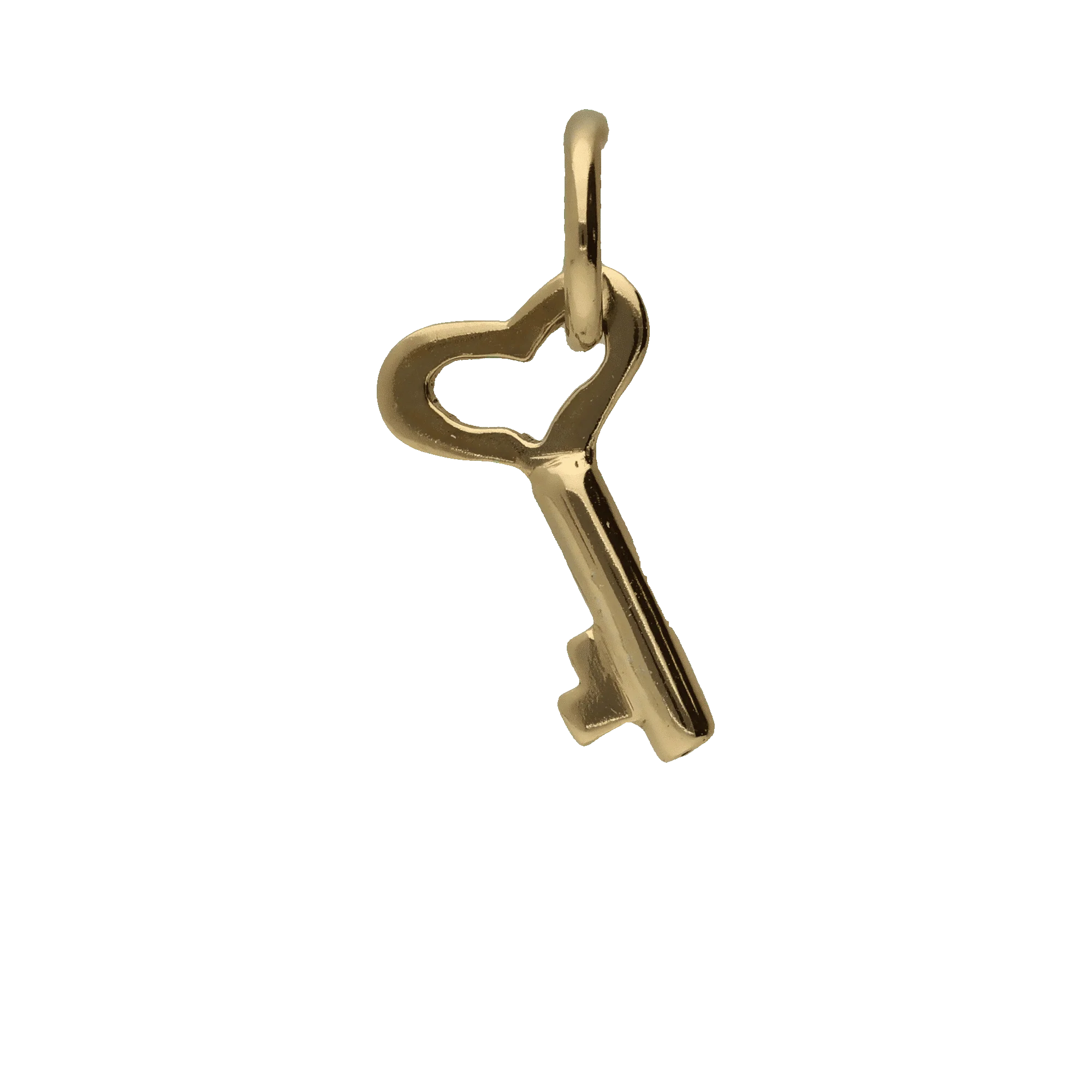 Key Pendant 1.40g 18K Gold - Image 2
