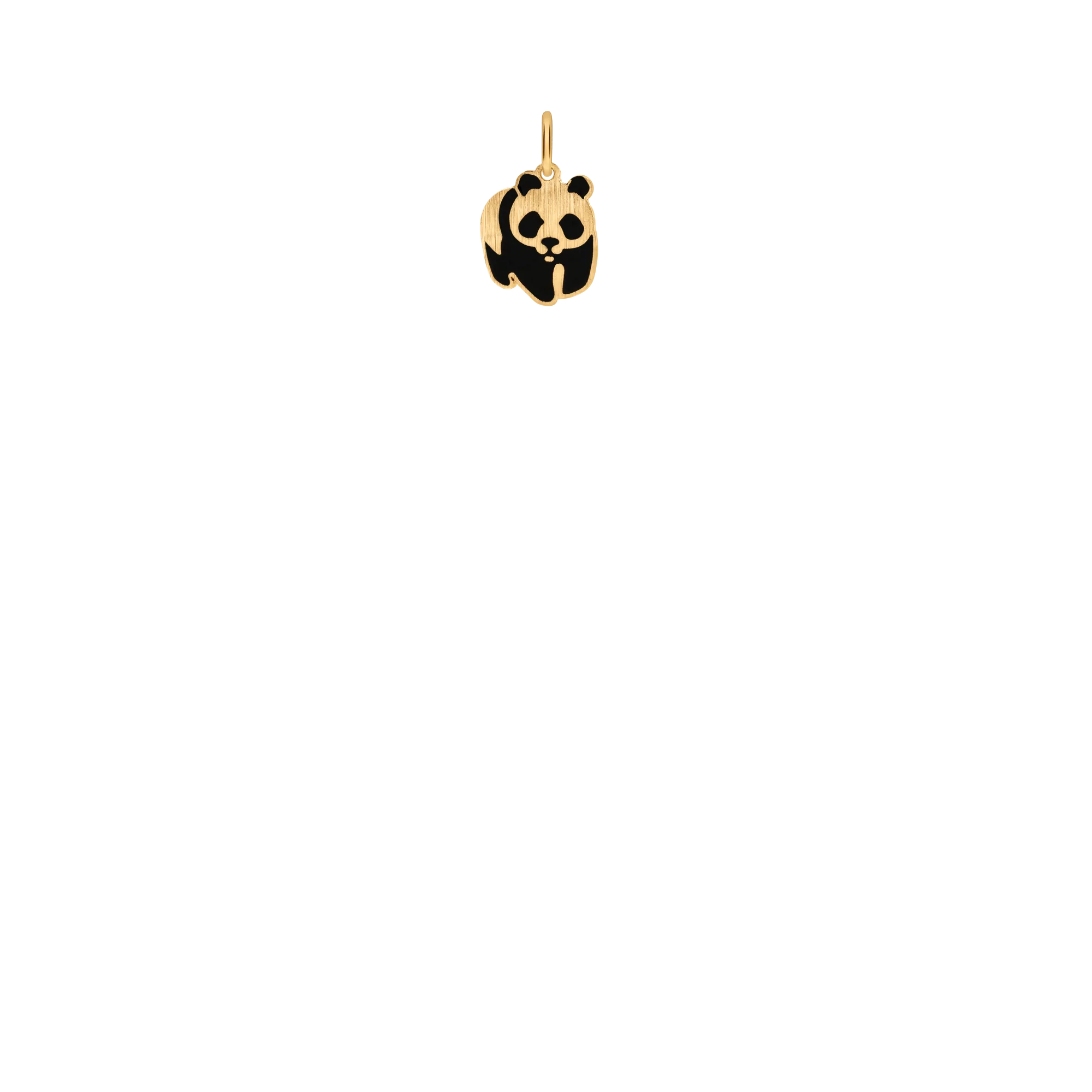 Panda pendant 0.54g 18K gold - Image 2