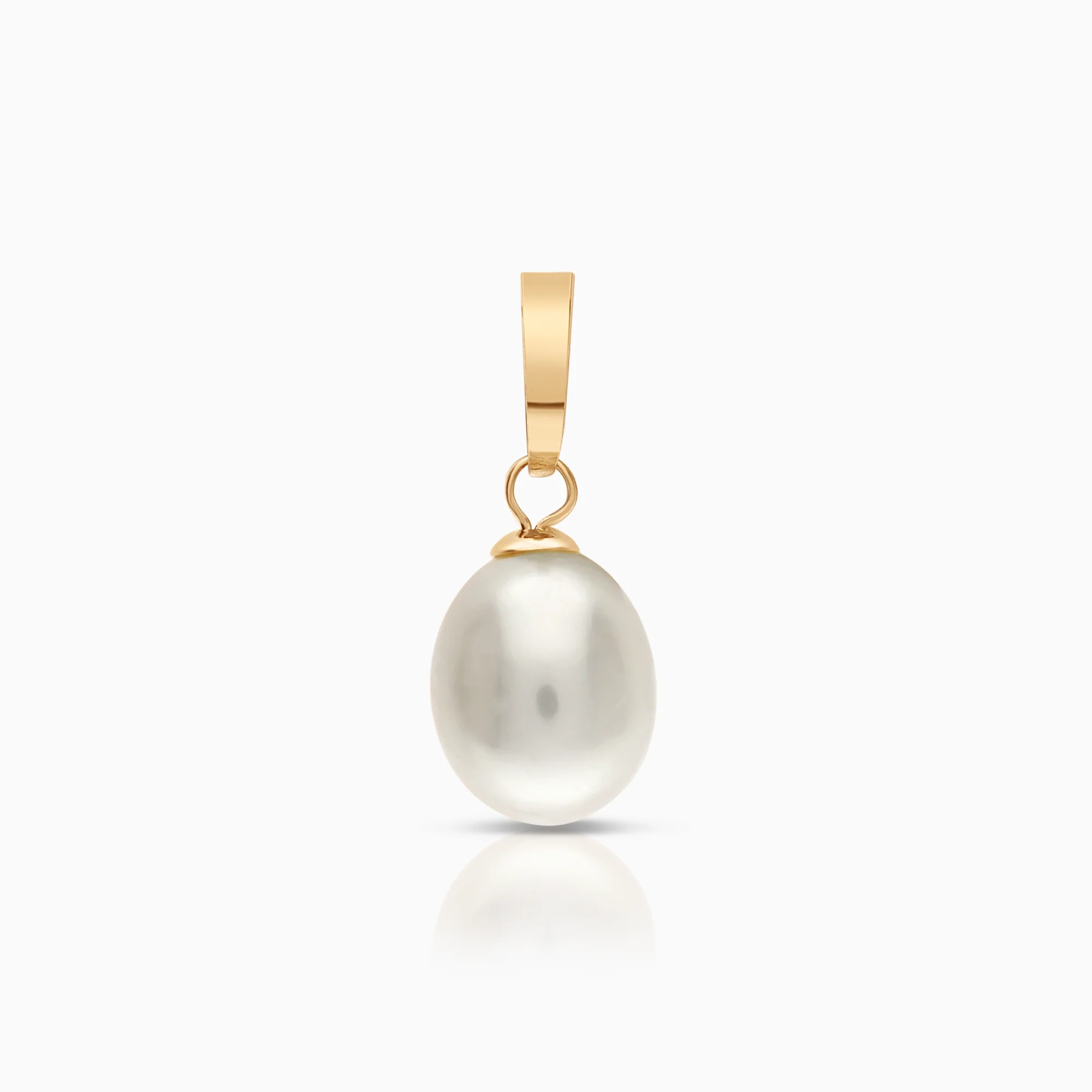 Pearl pendant 0.71 g 18K gold