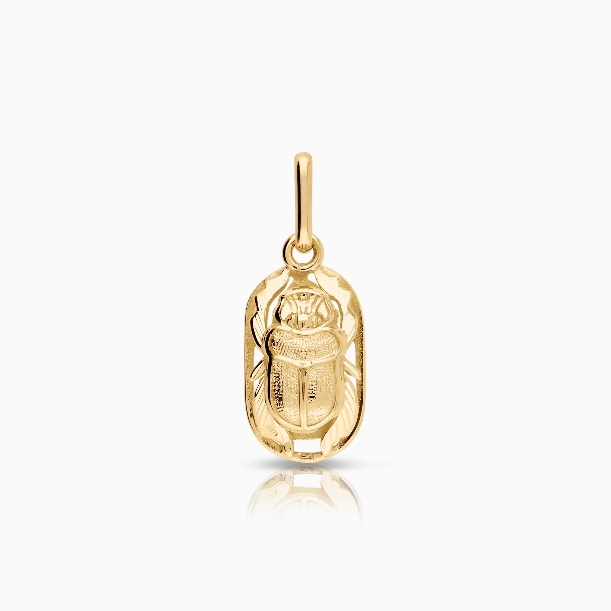 Scarab pendant 1.70g 18K gold