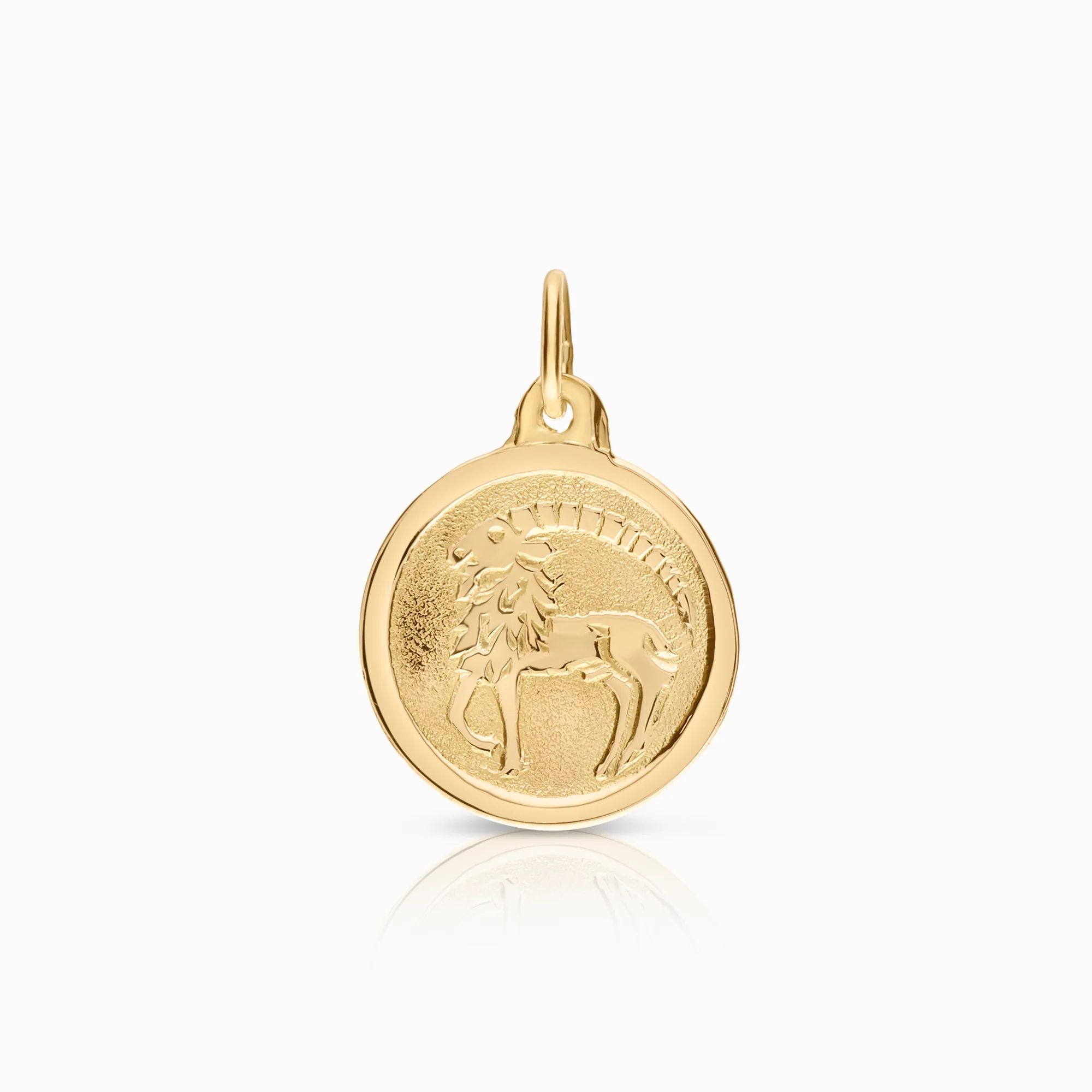 Capricorn pendant 0.70g 18K gold