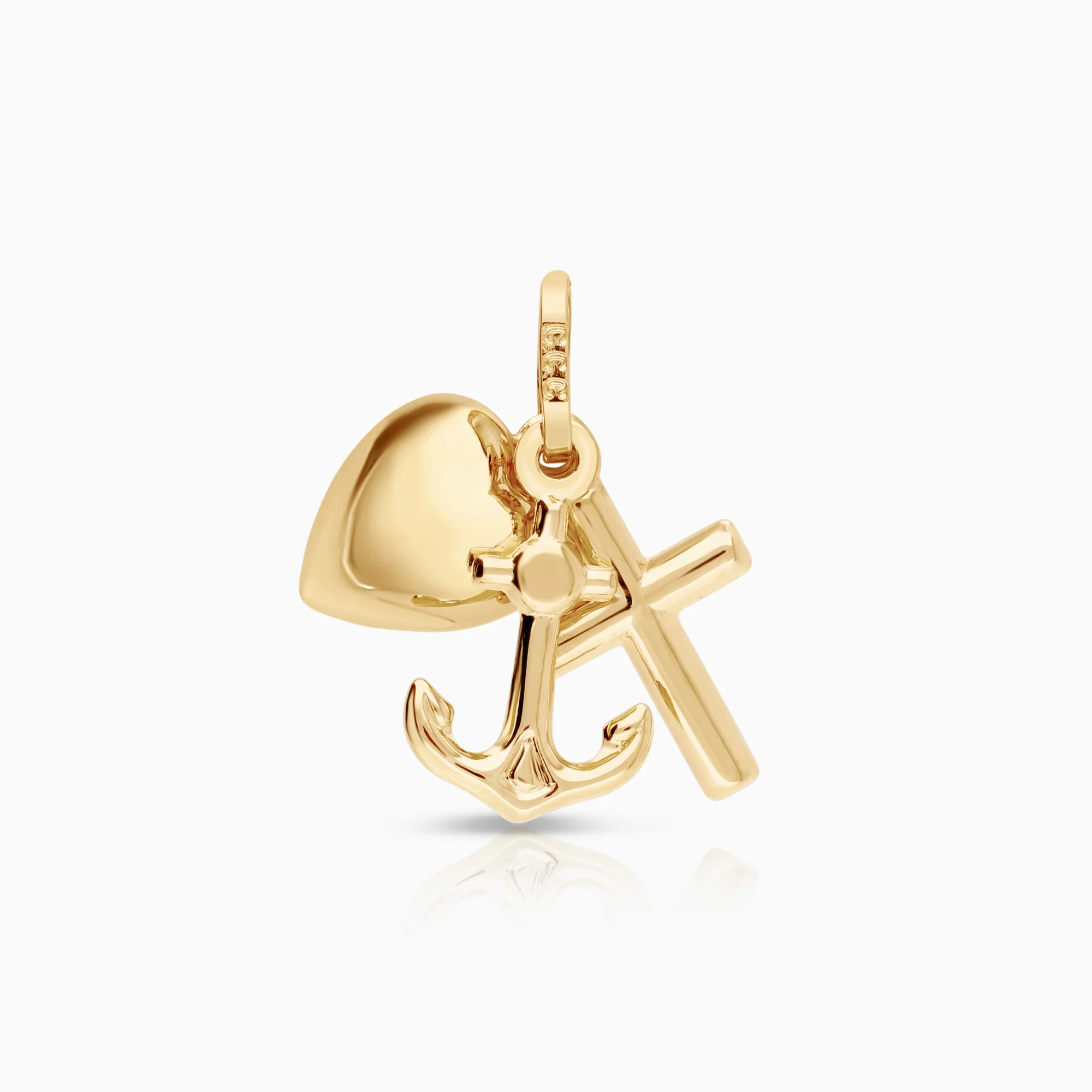 Pendant Faith, Hope & Love 1.04g 18K gold