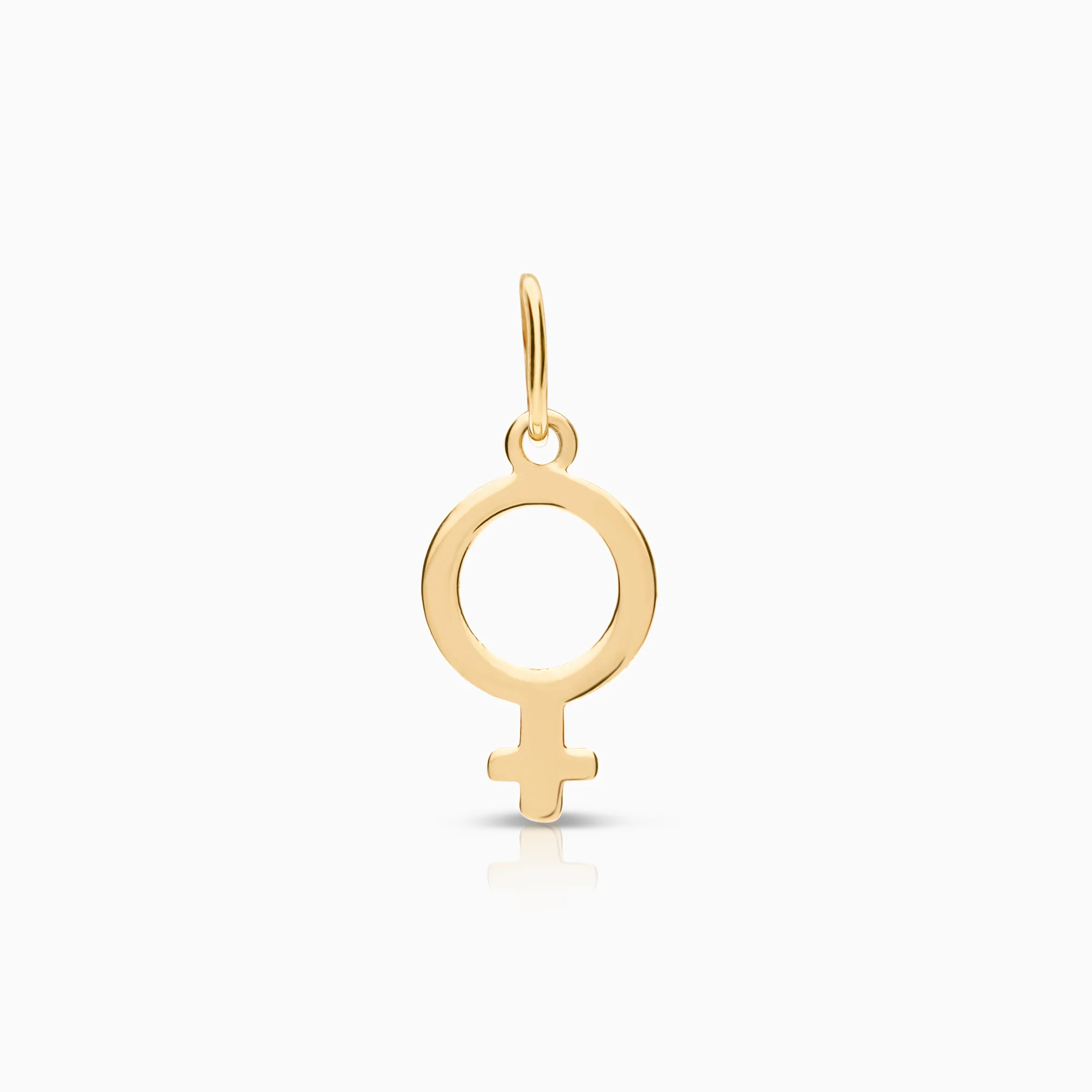 Pendant Venus symbol 0.36g 18K gold