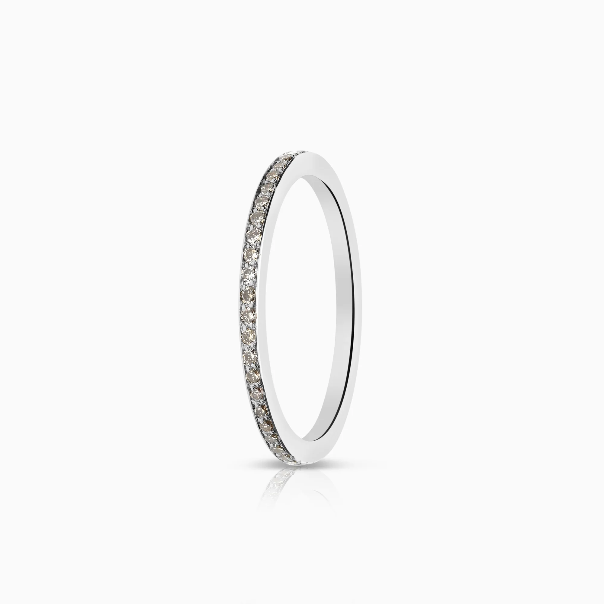 Full eternity diamonds 0.24ct 18K white gold