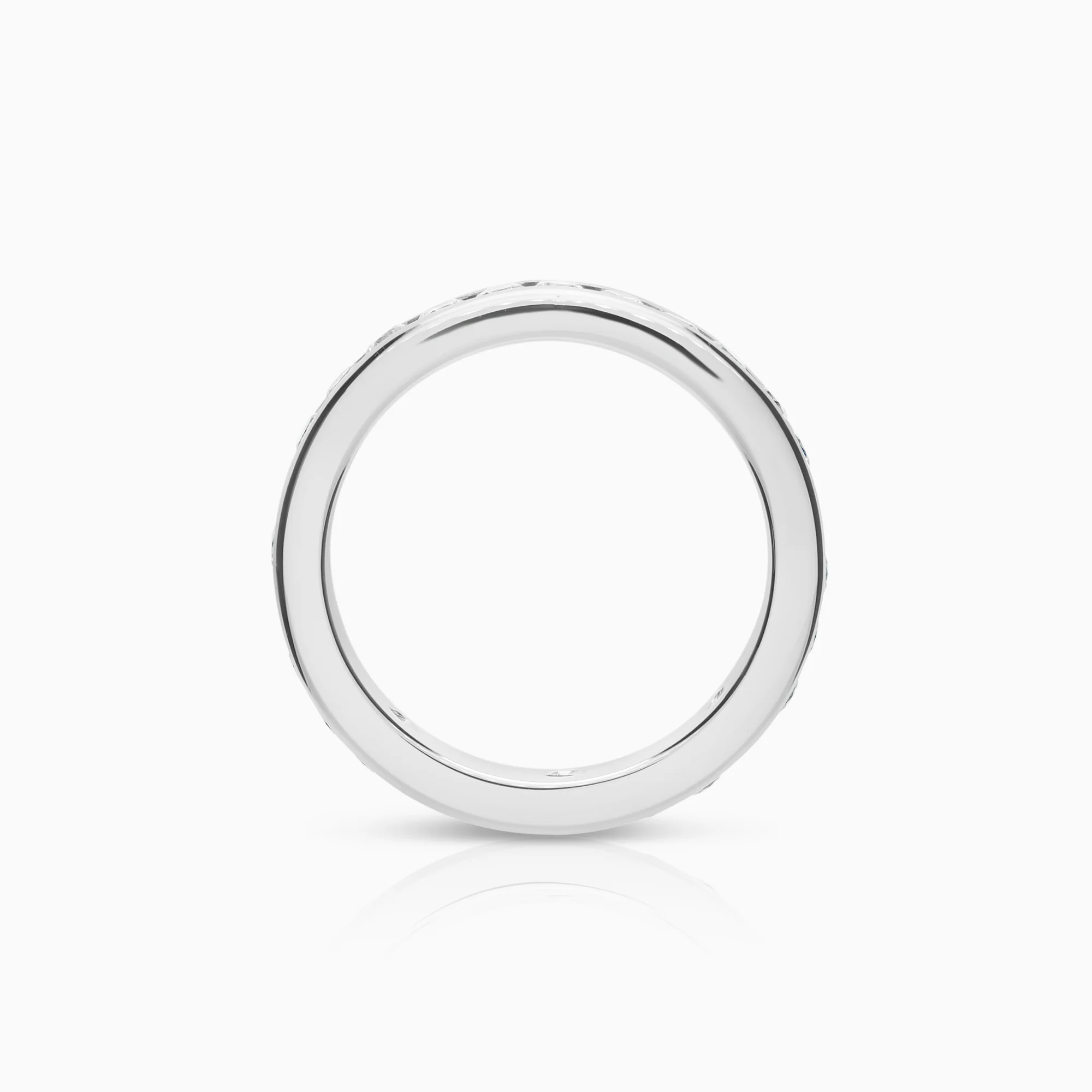 Full Eternity Ring 0.84ct 18K White Gold - Image 2