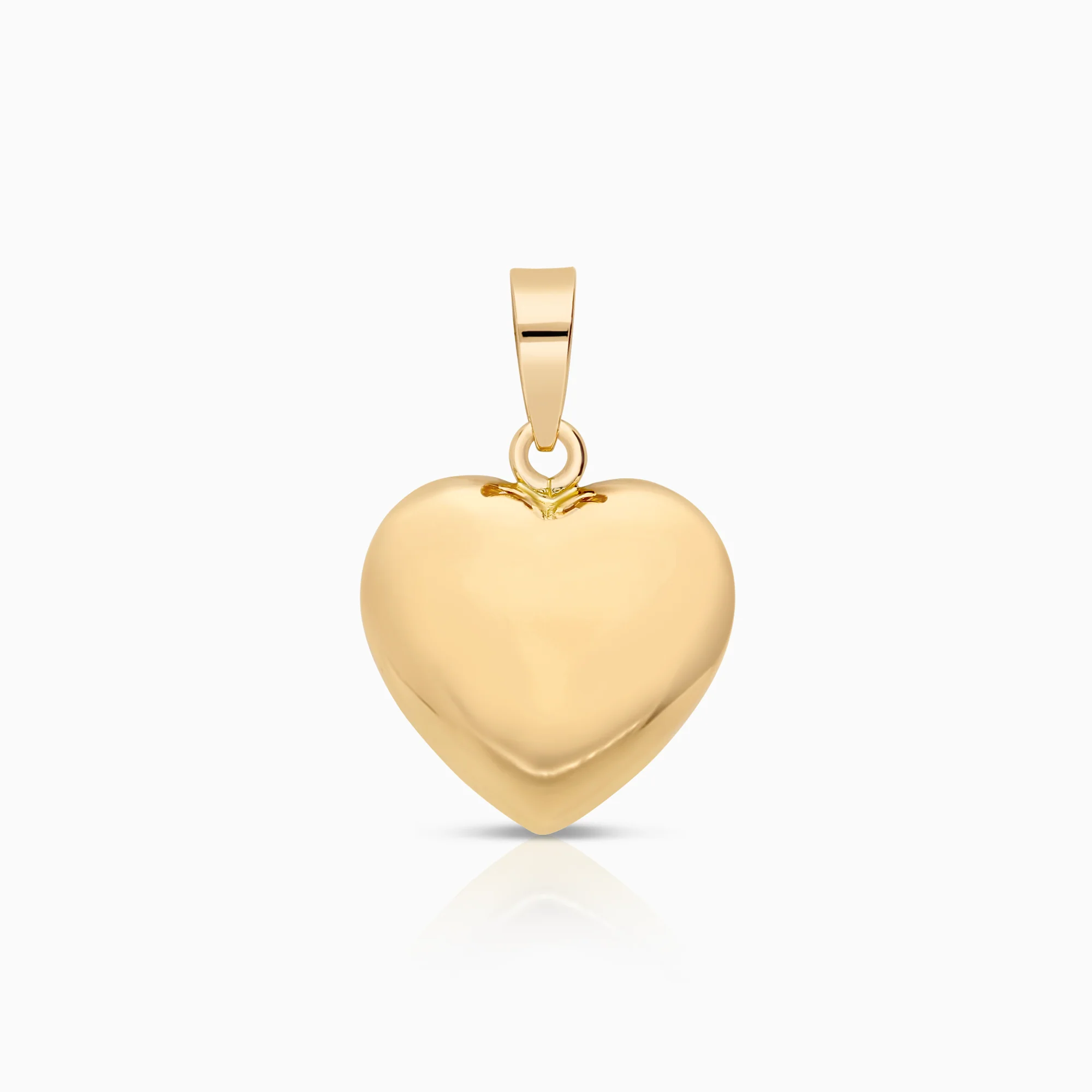Heart pendant 0.97g 18K gold