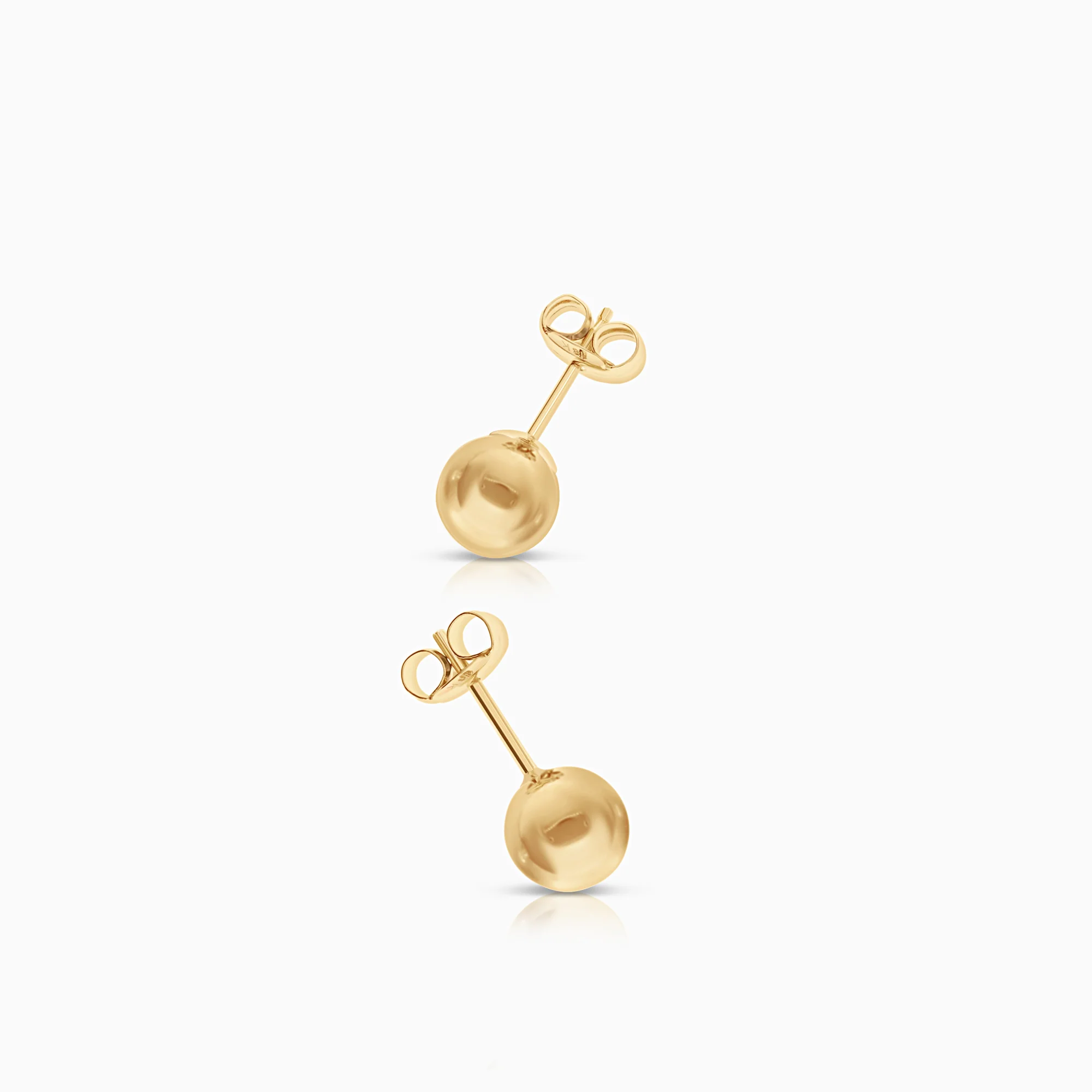 Earrings 0.63g 18K yellow gold - Image 2