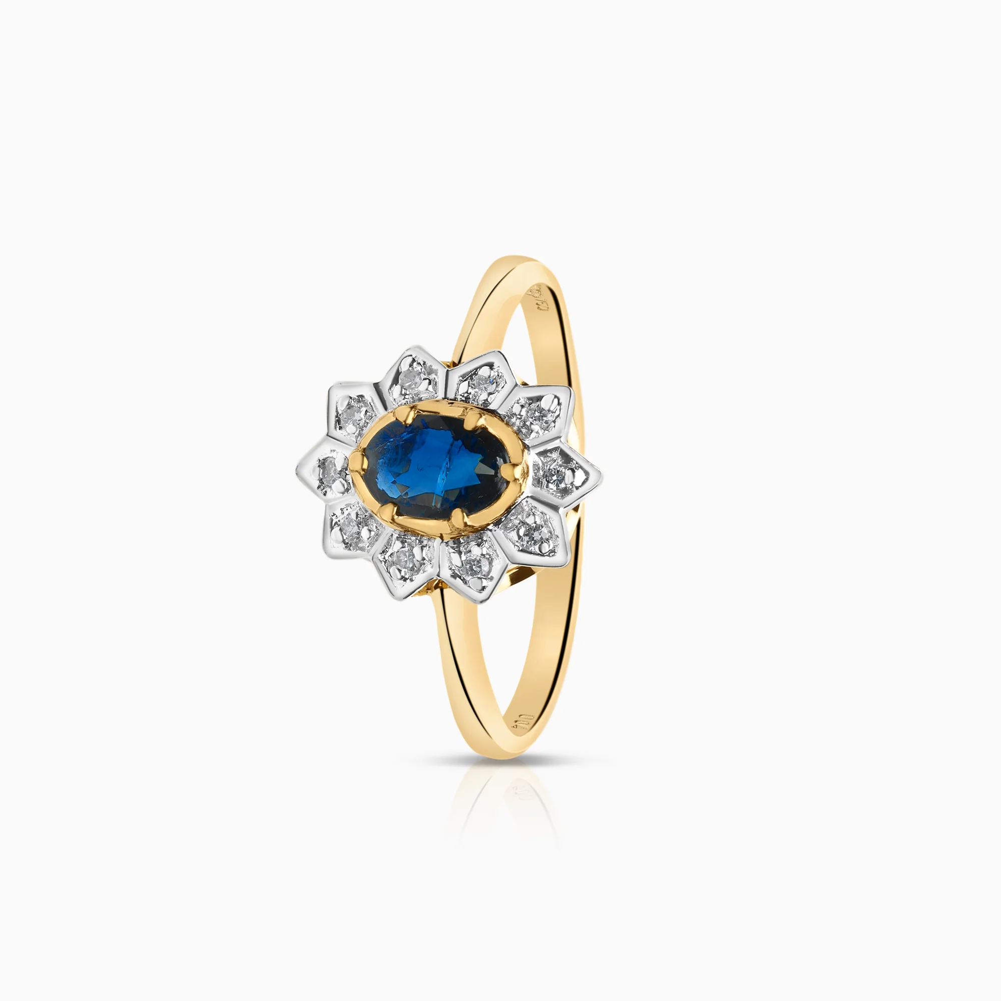 Carmosé ring 0.05ct 18K gold