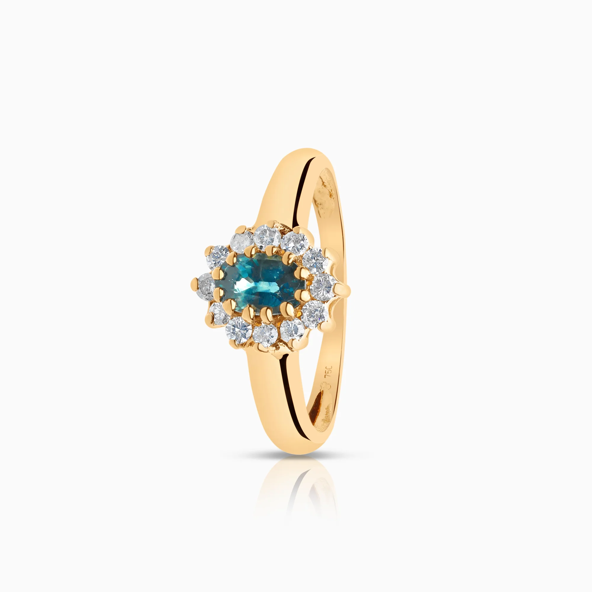 Carmosé ring 0.25ct 18K gold