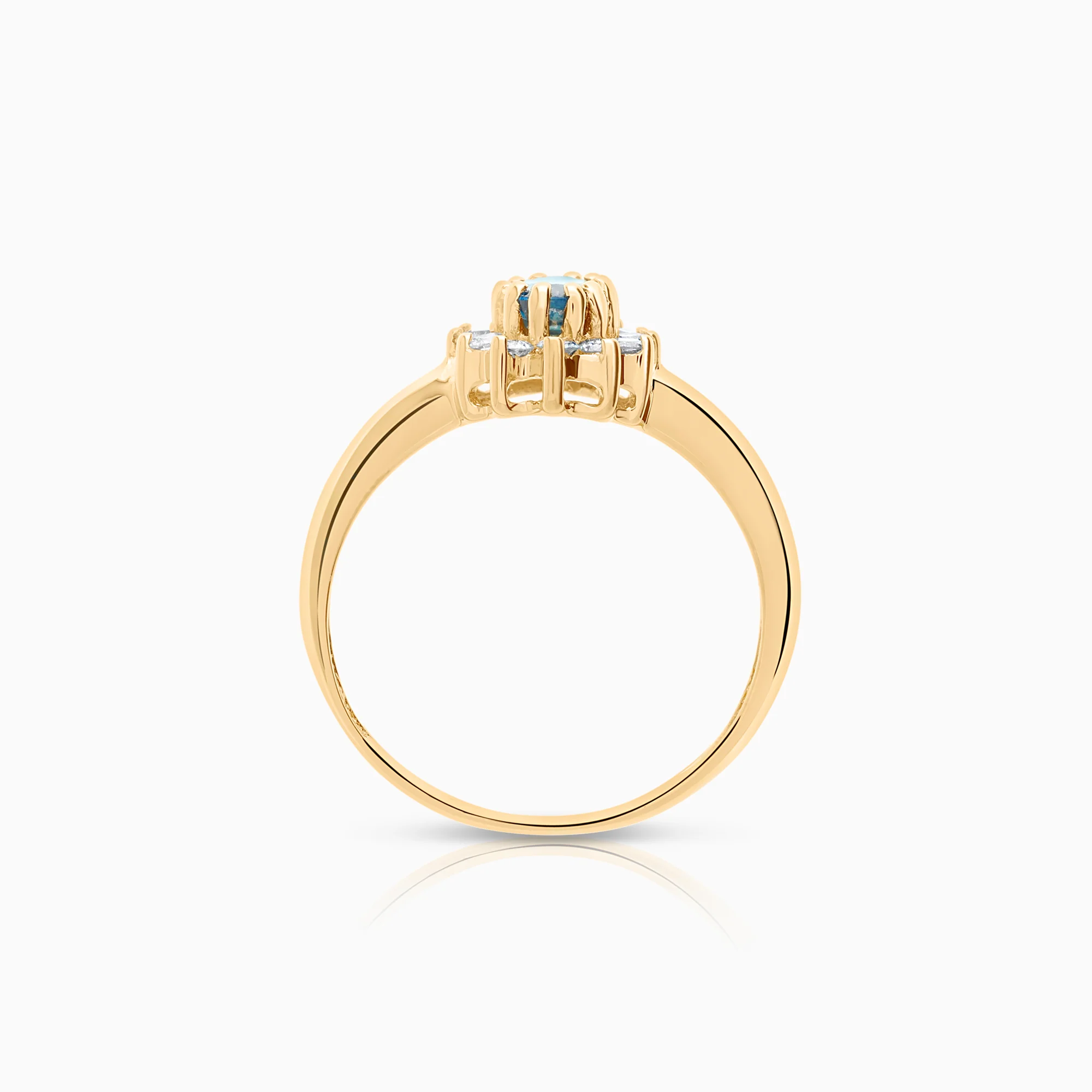 Carmosé ring 0.25ct 18K gold - Image 2