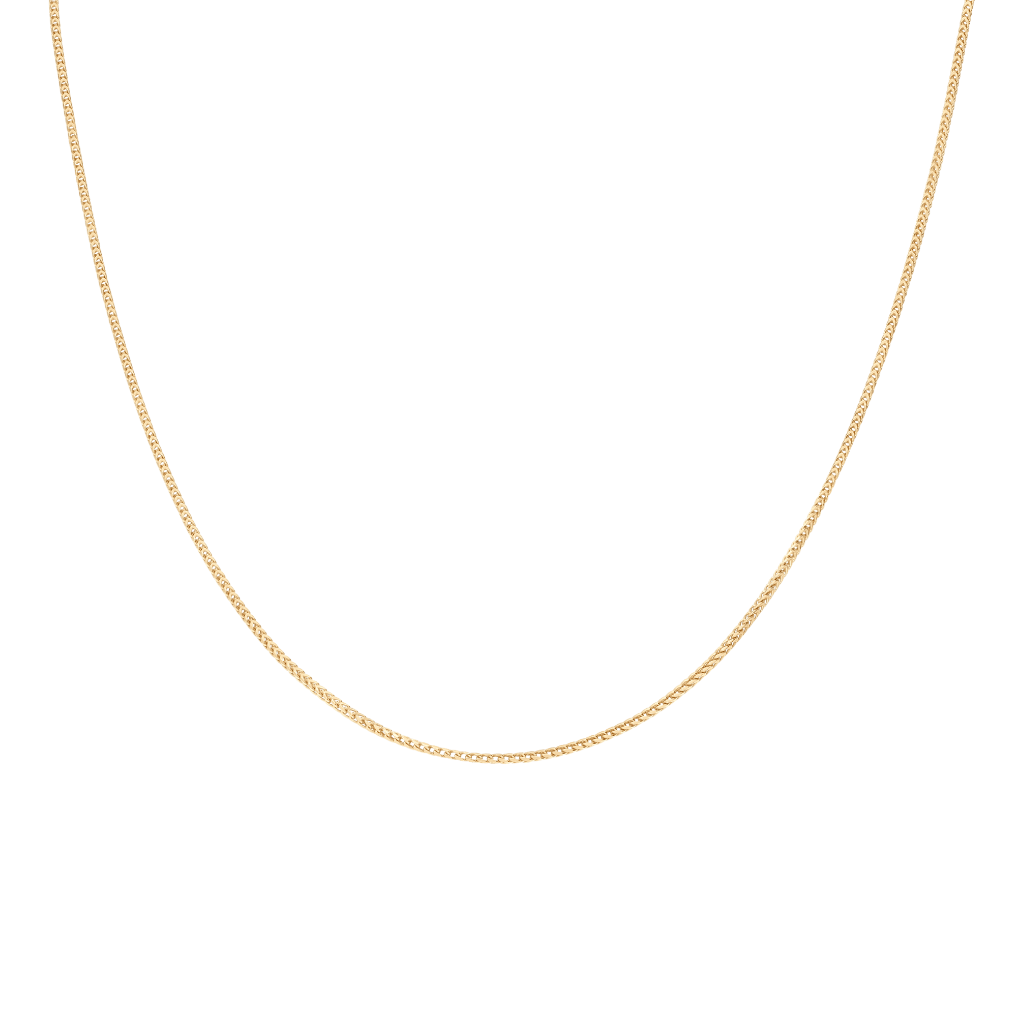 Fox tail chain 42.5cm 18K gold - Image 2