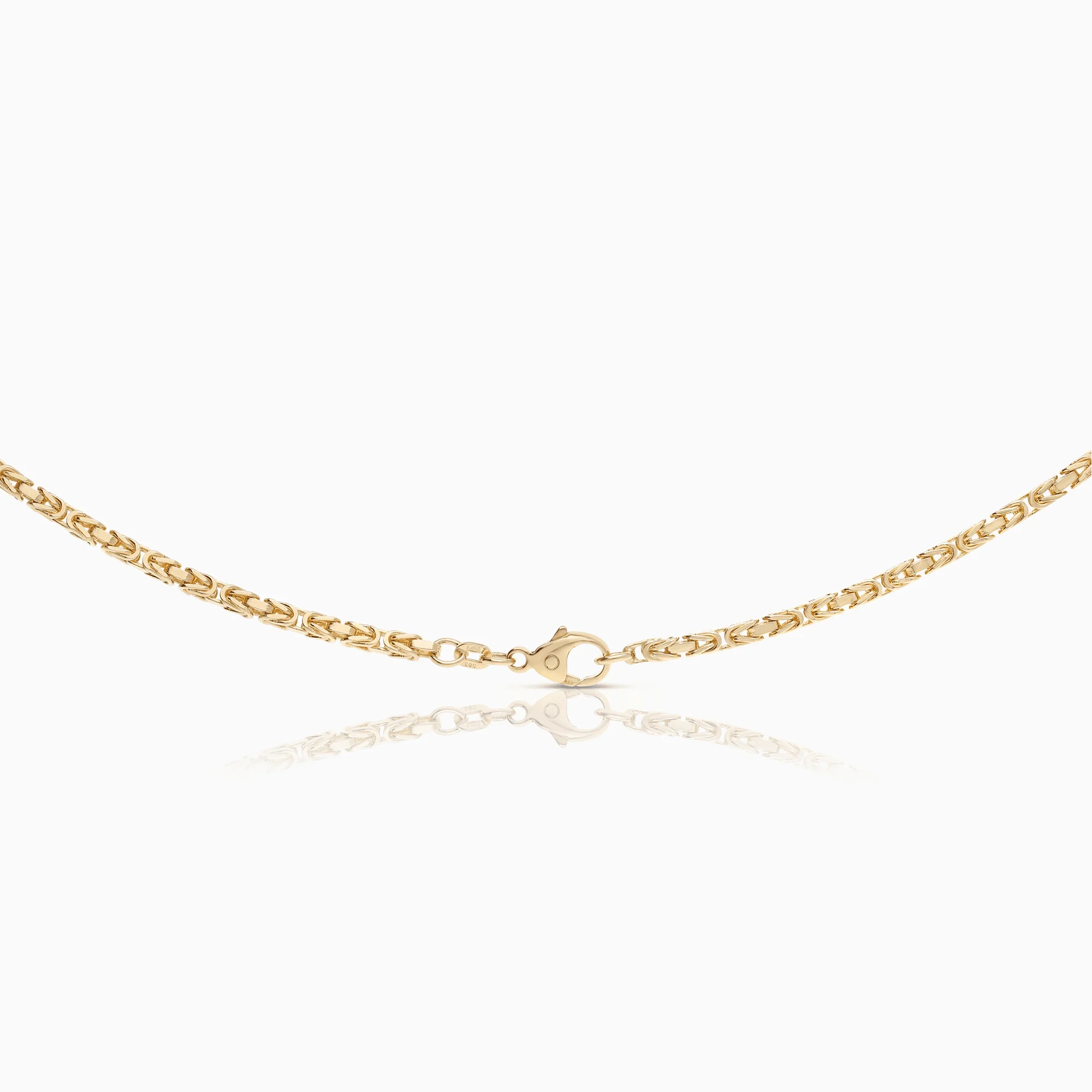 Byzantine chain 24.91g 14K gold - Image 2