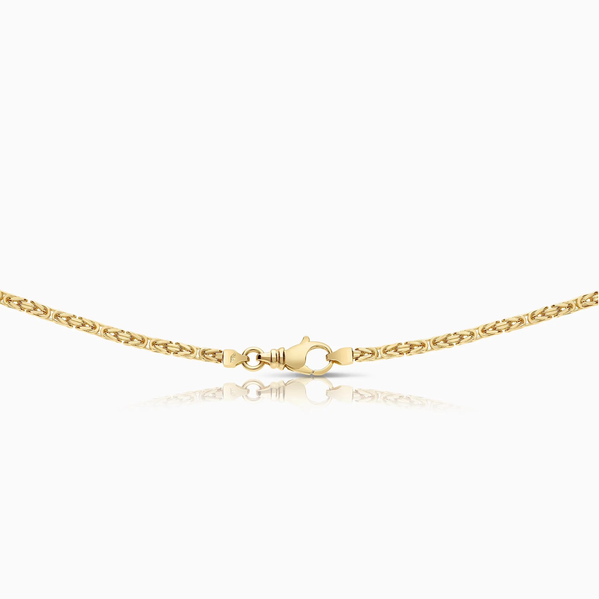 Byzantine chain 25.22g 18K gold - Image 2
