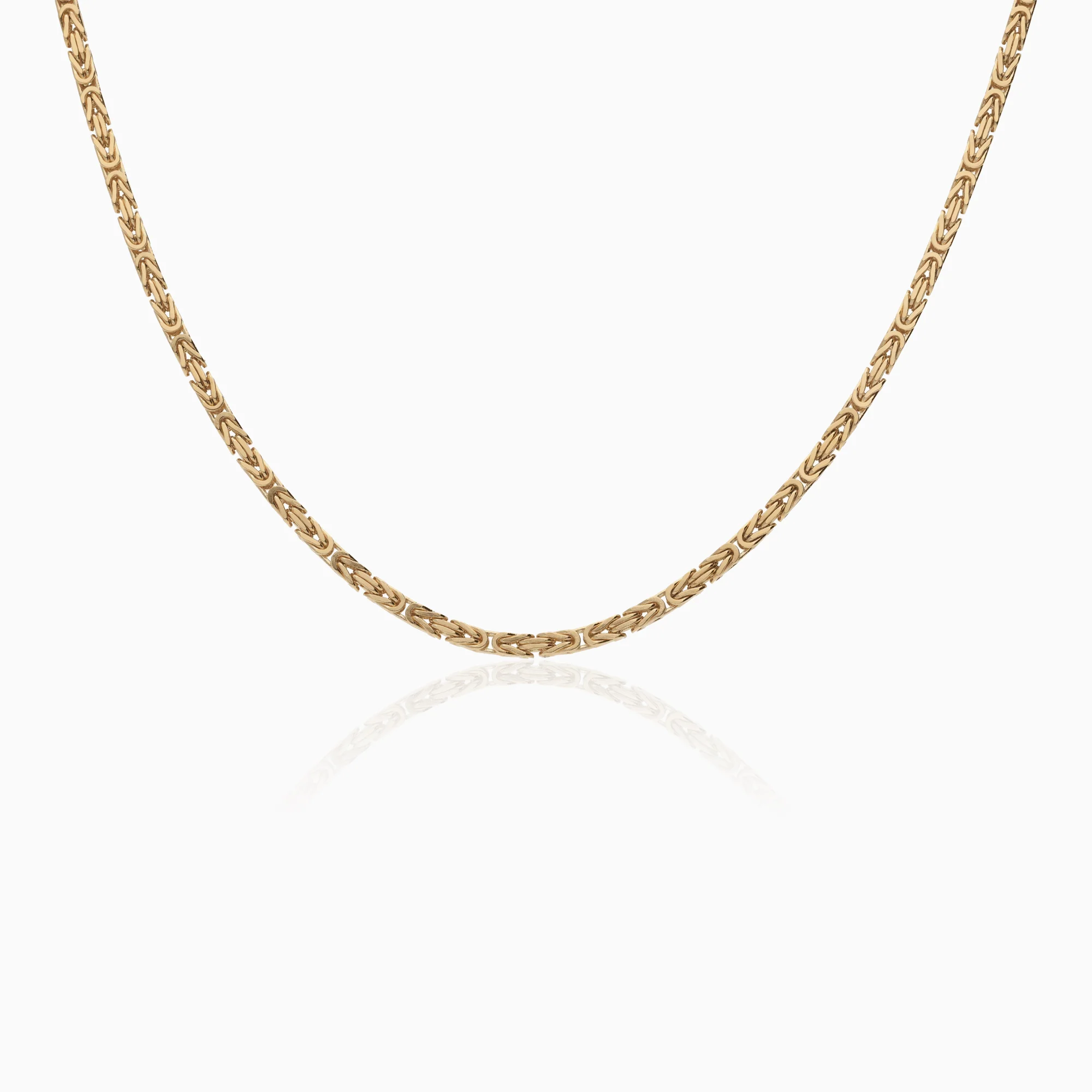 Byzantine link 25.25g 18K gold