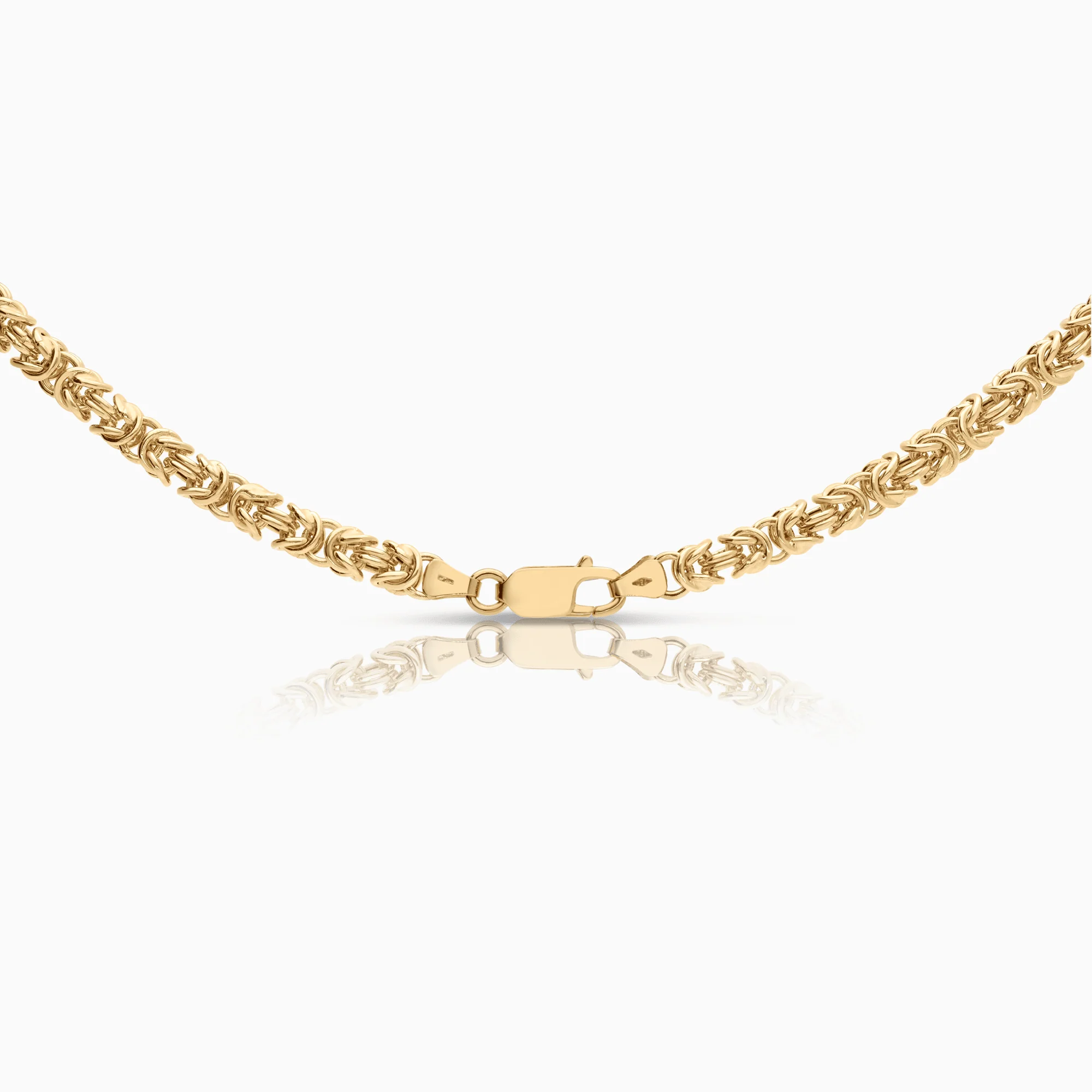 Byzantine chain 27.56g 18K gold - Image 2