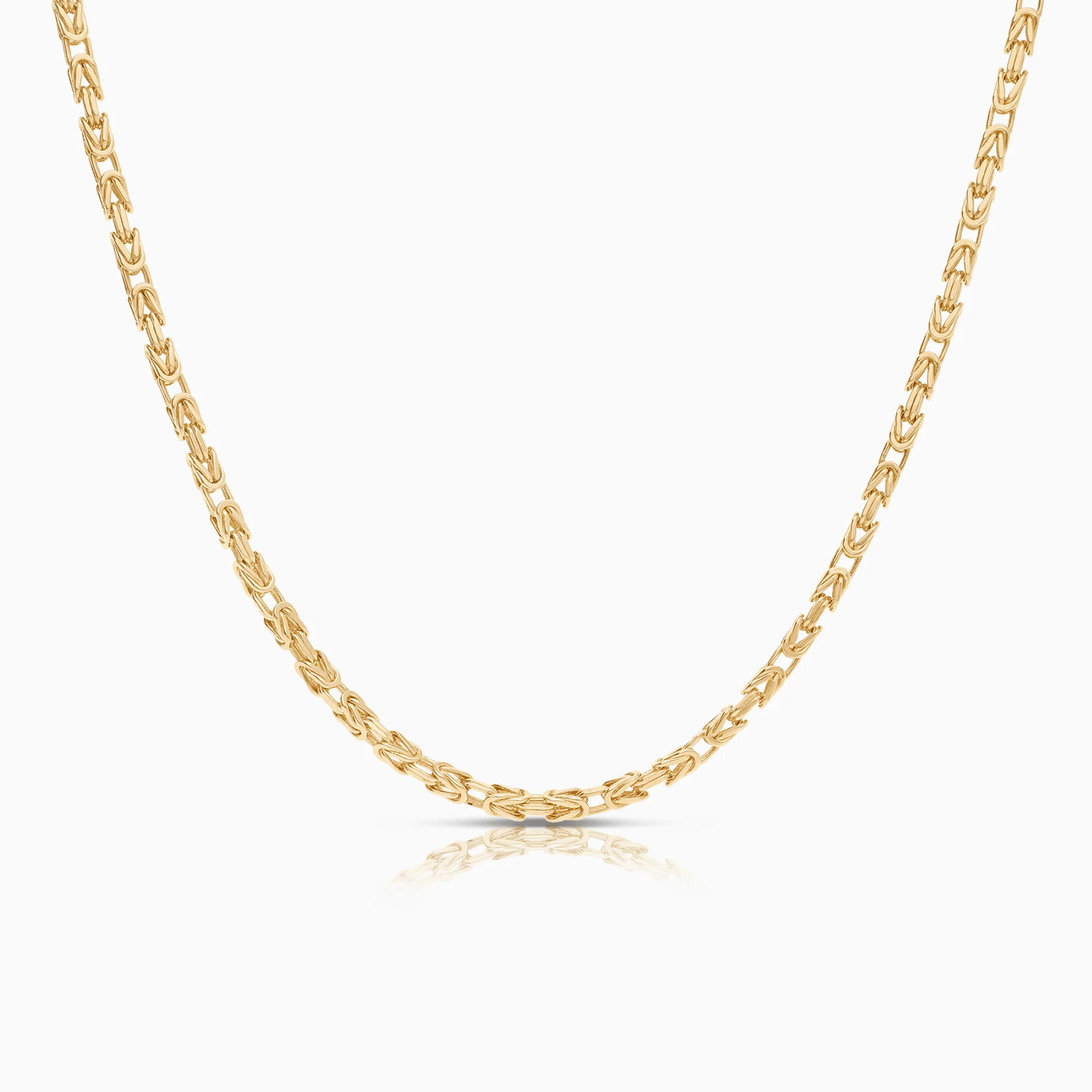 Byzantine chain 42.27g 18K gold