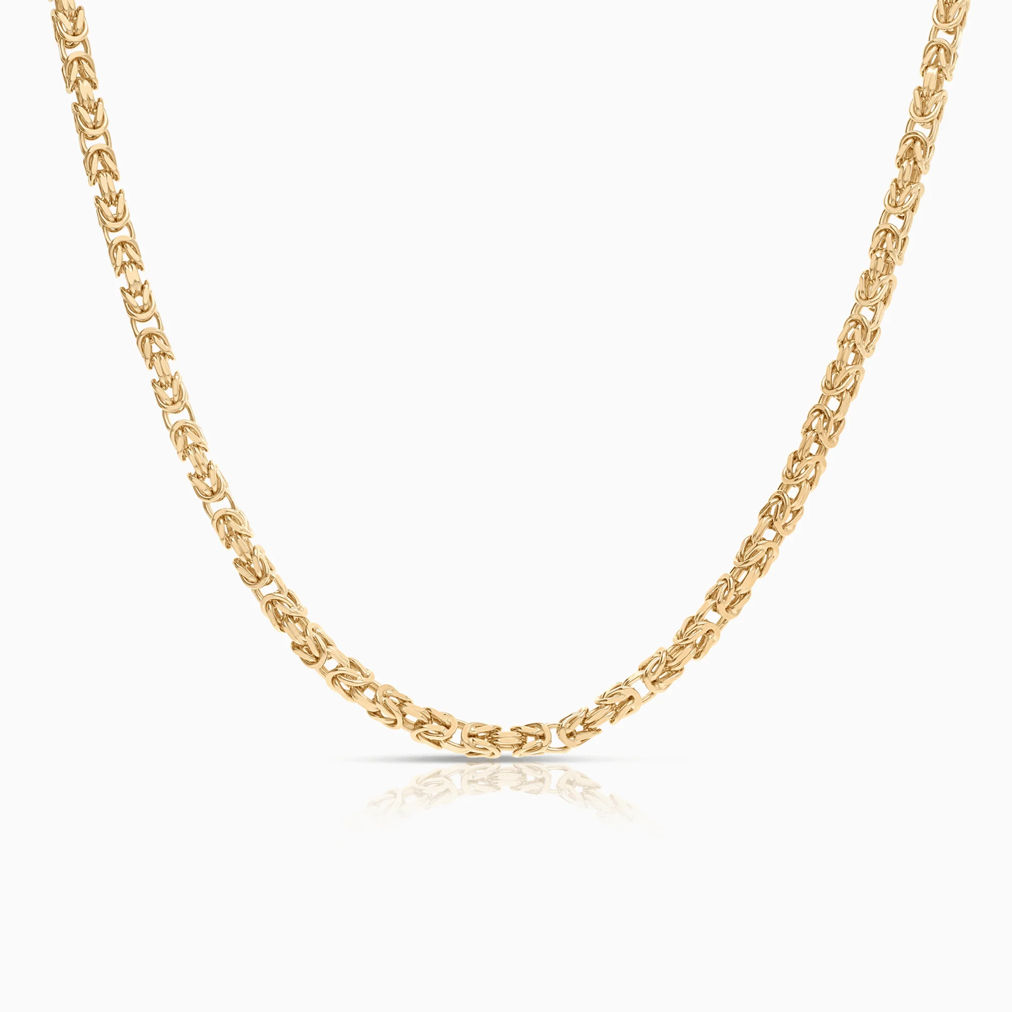 Byzantine chain 61.79g 18K gold