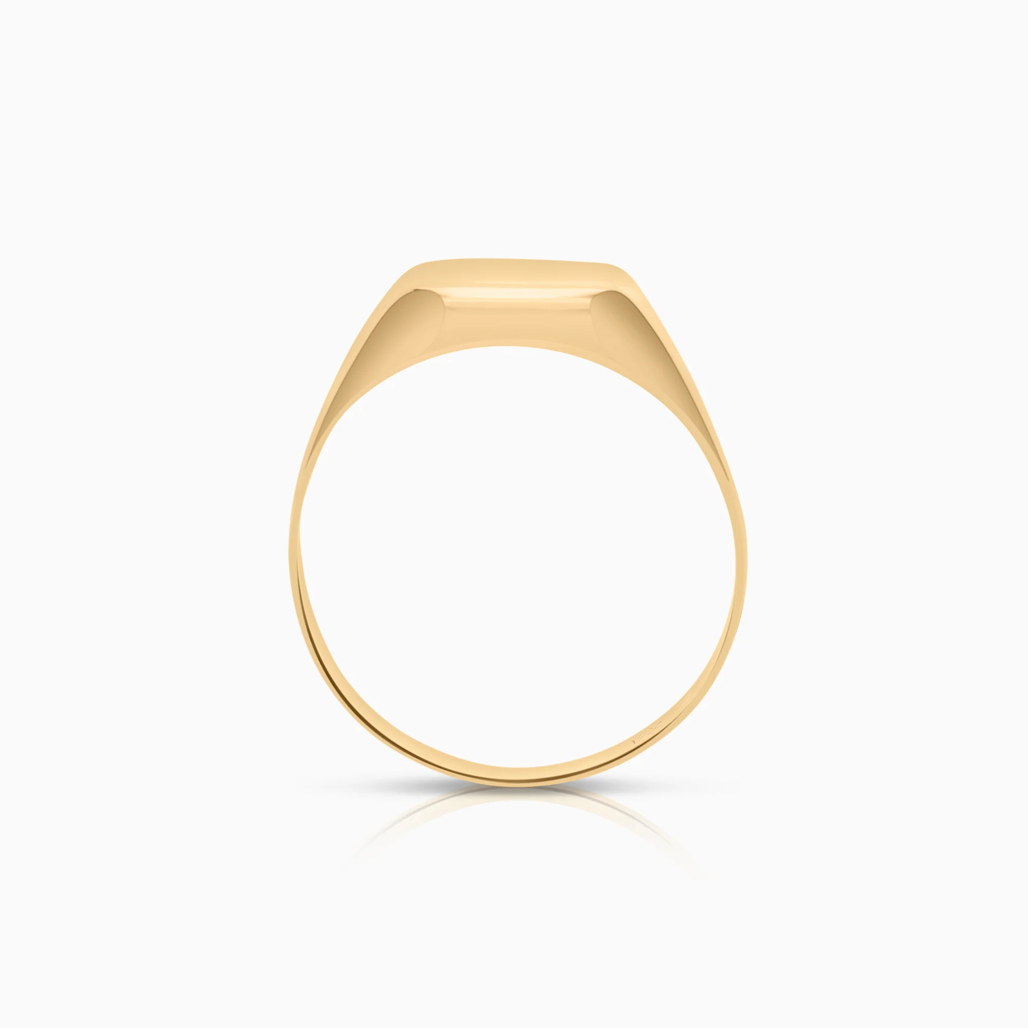 Signet ring 2.33g 18K gold - Image 2