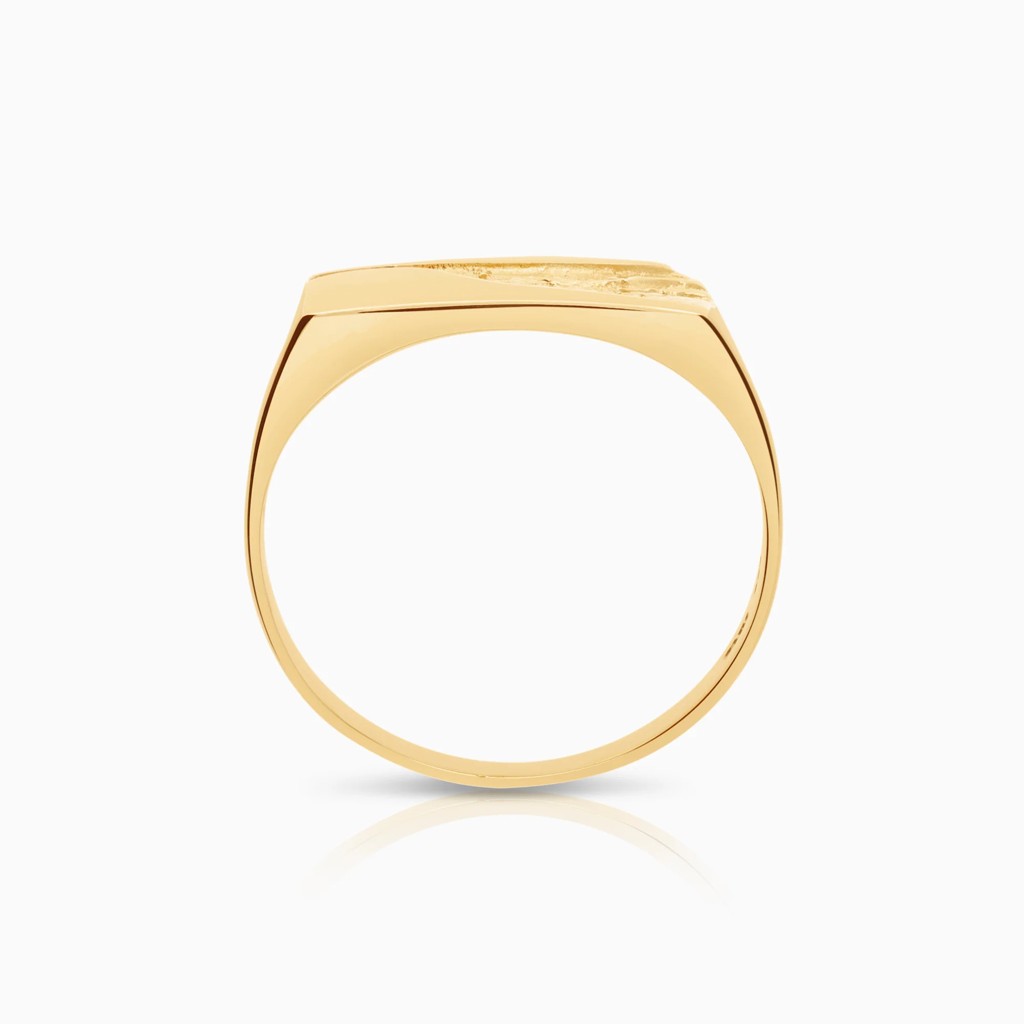 Signet Ring 3.22g 14K Gold - Image 2