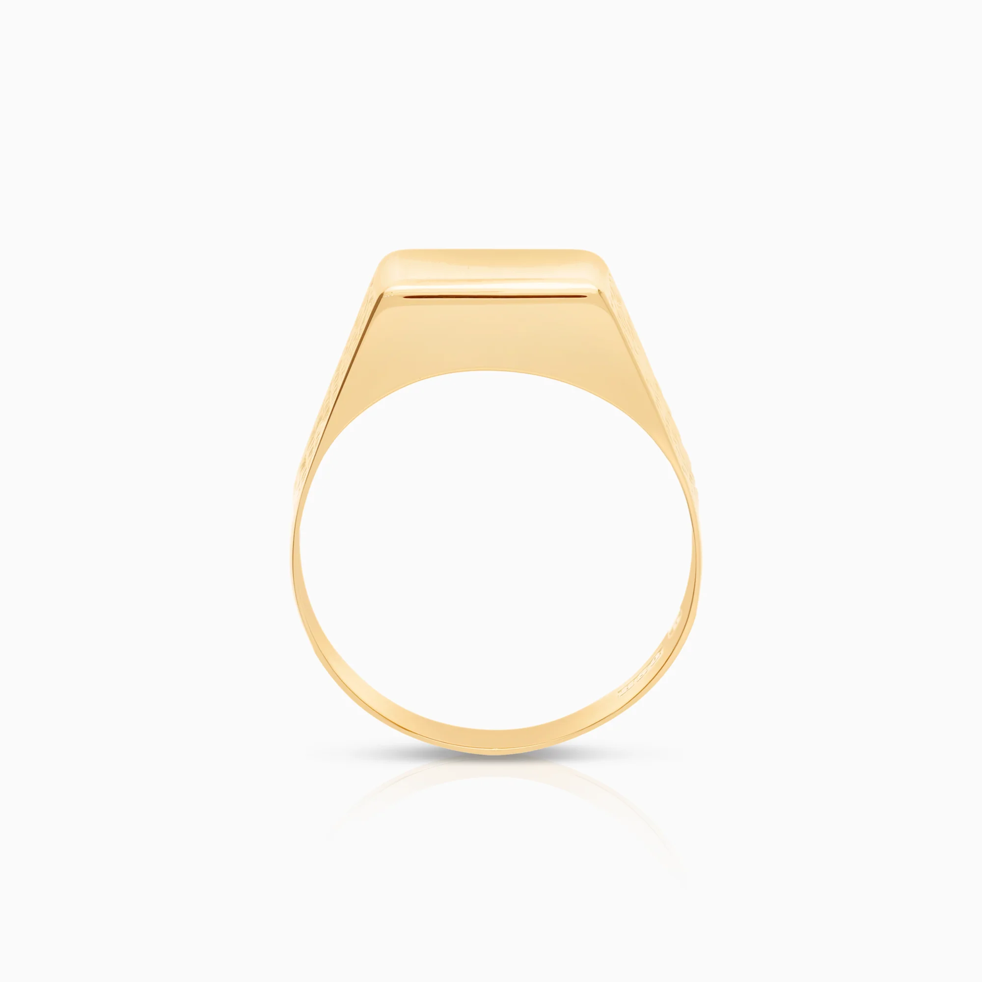 Signet ring 3.40g 18K gold - Image 2