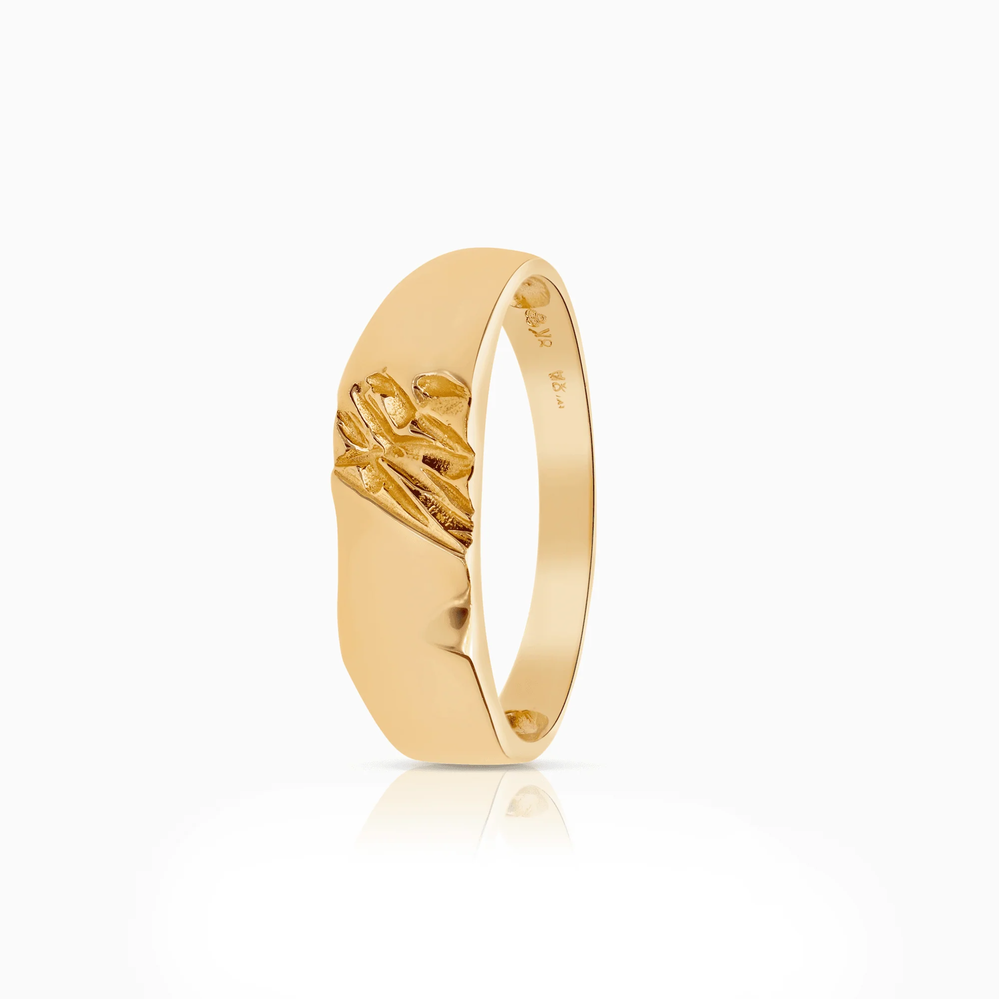 Signet ring 3.28g 18K gold