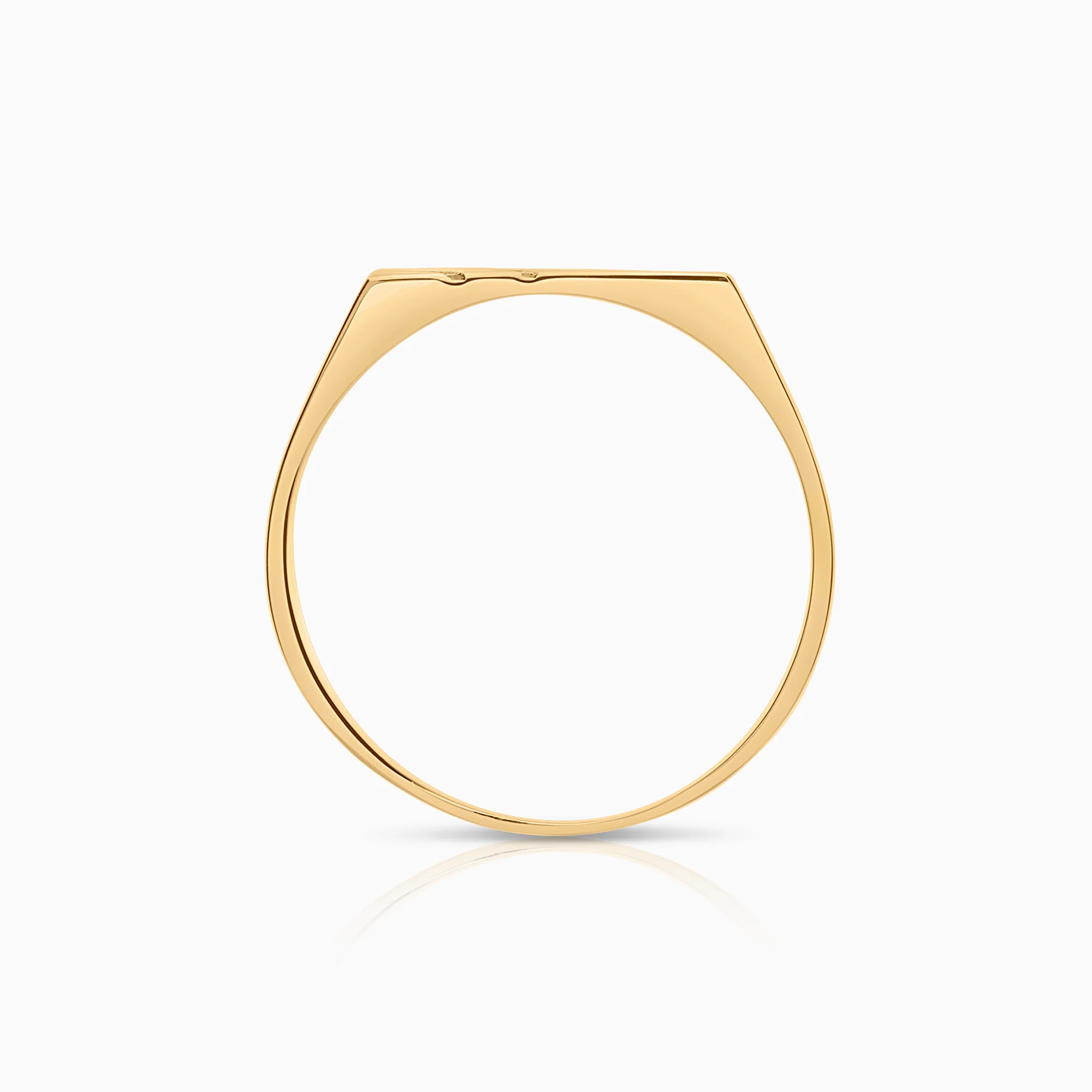 Signet ring 4.68g 18K gold - Image 2