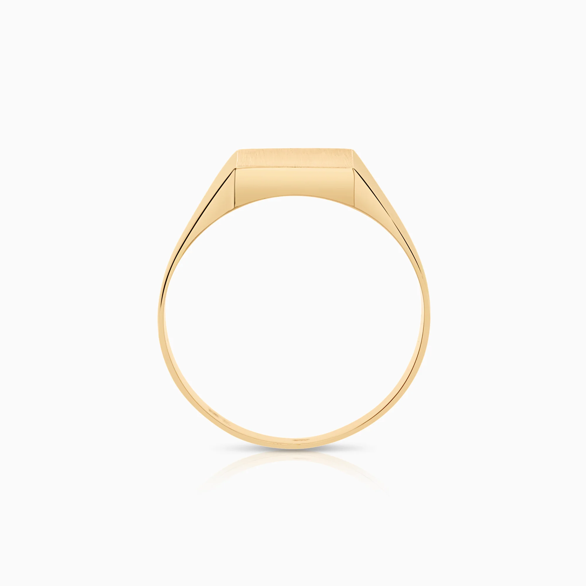 Signet ring 2.23g 18K gold - Image 2