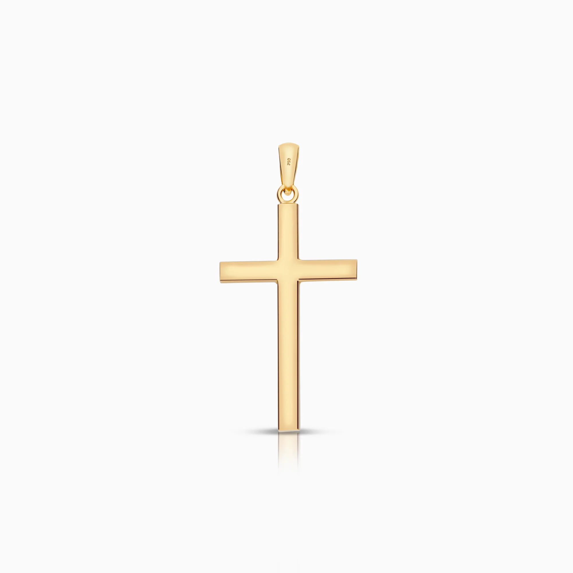 Pendant with cross 0.81g 18K gold