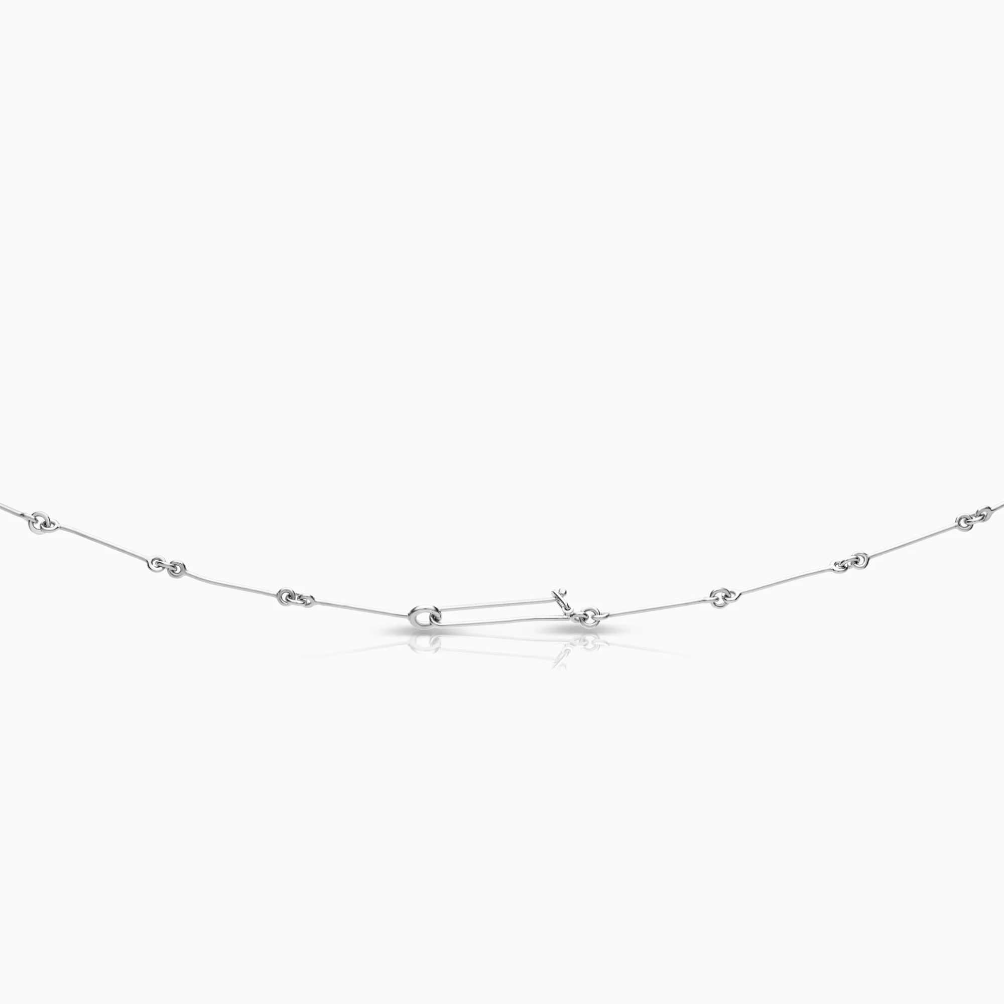 Lapponia necklace 0.10ct platinum - Image 2