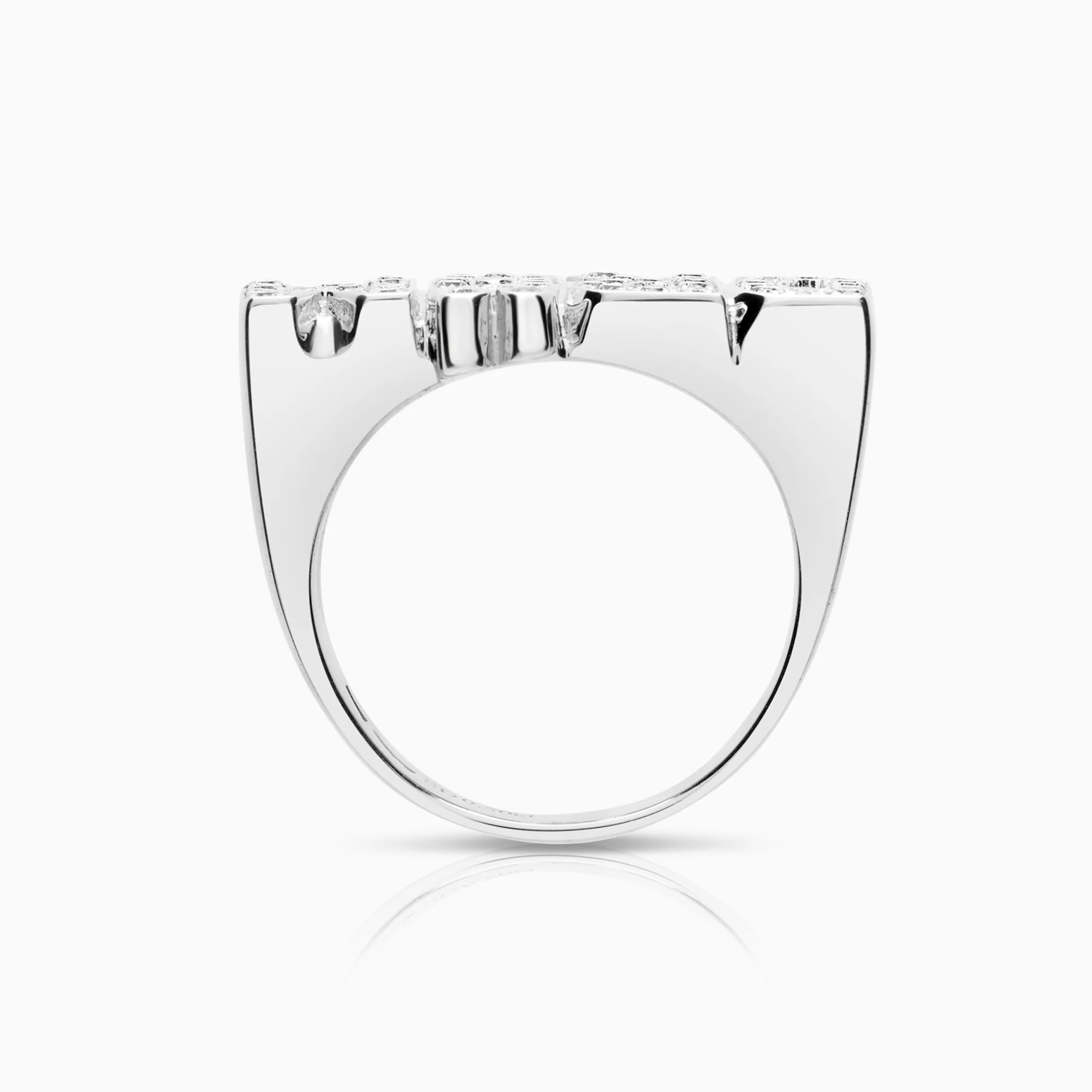 Maria Nilsdotter ring with lab-grown diamonds 0.50ct 18K white gold - Image 2