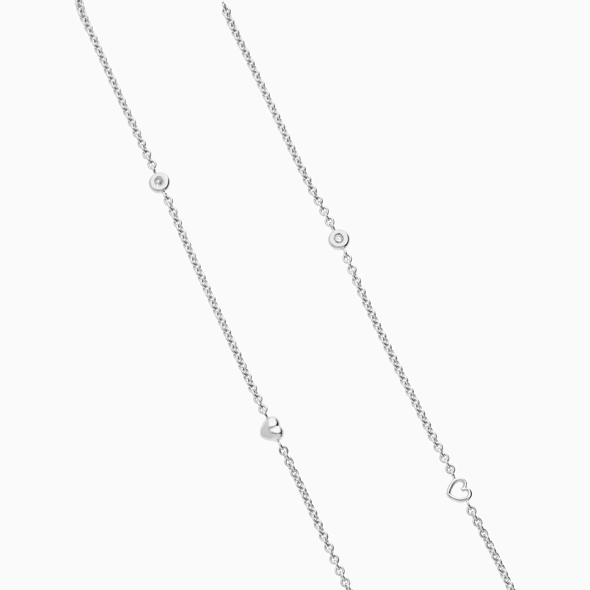 Ole Lynggaard Diamond Heart Pendant 0.12ct 18K white gold - Image 3