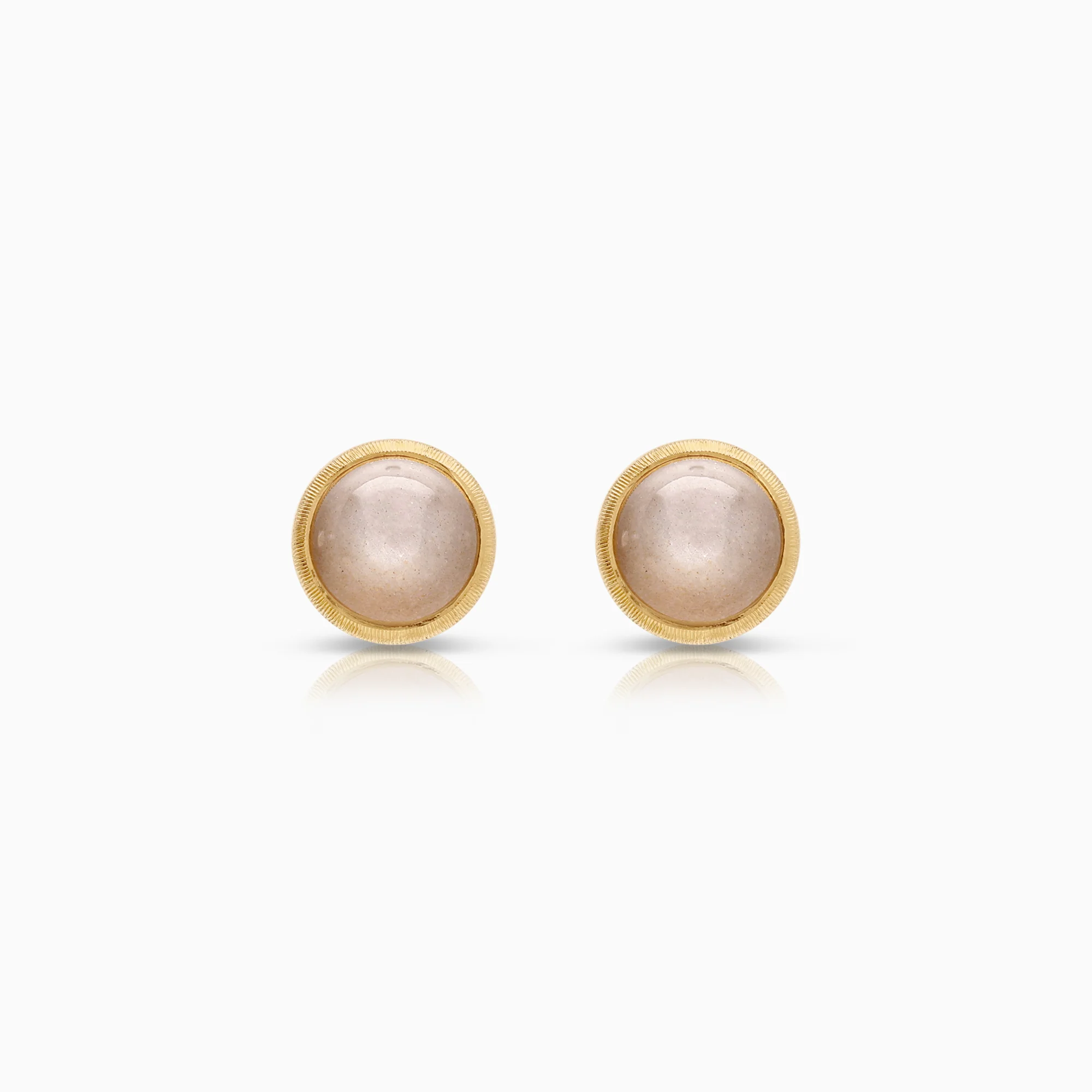 Ole Lynggaard pink moonstones 2.27g 18K gold