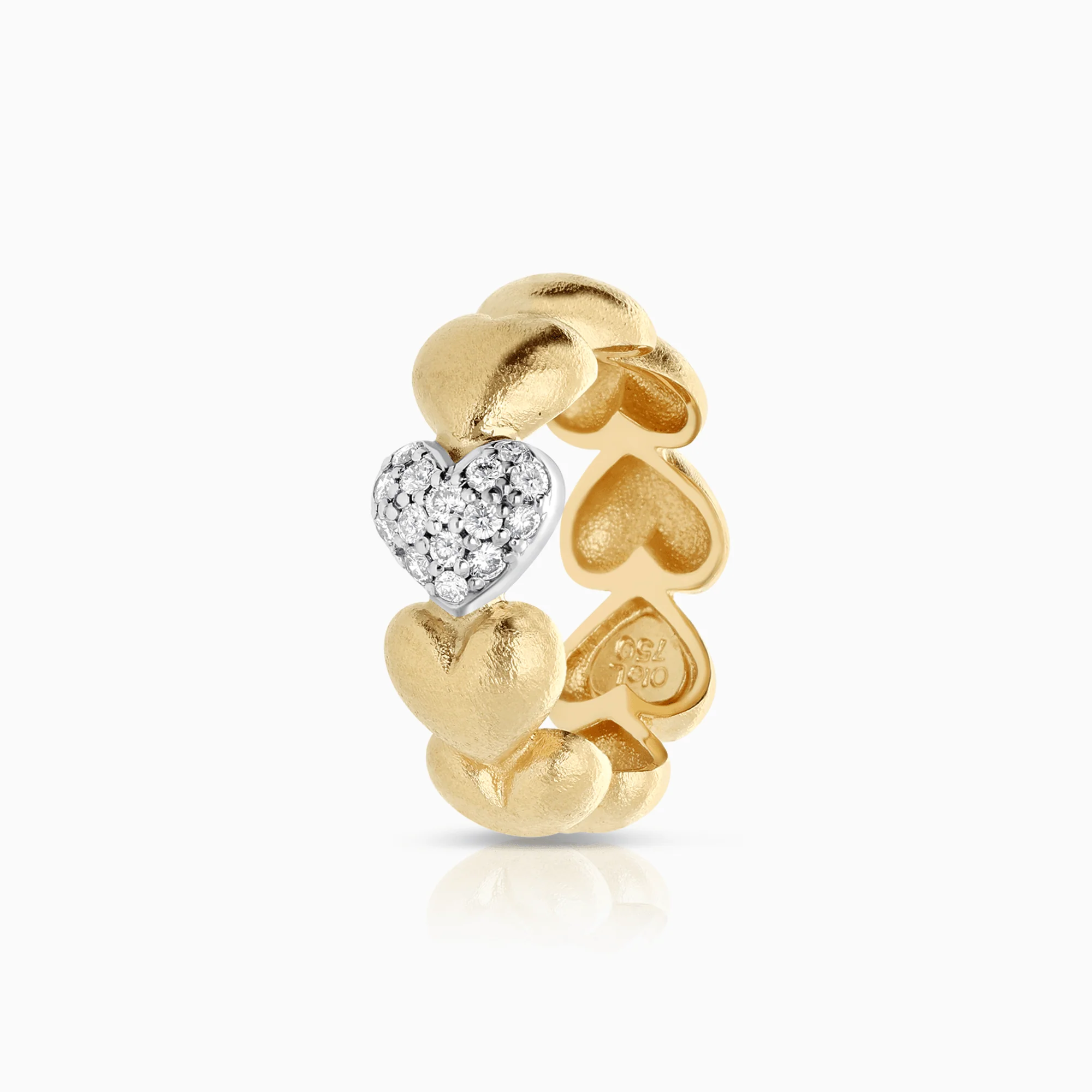 Ole Lynggaard The Heart Ring 0.28ct 18K gold
